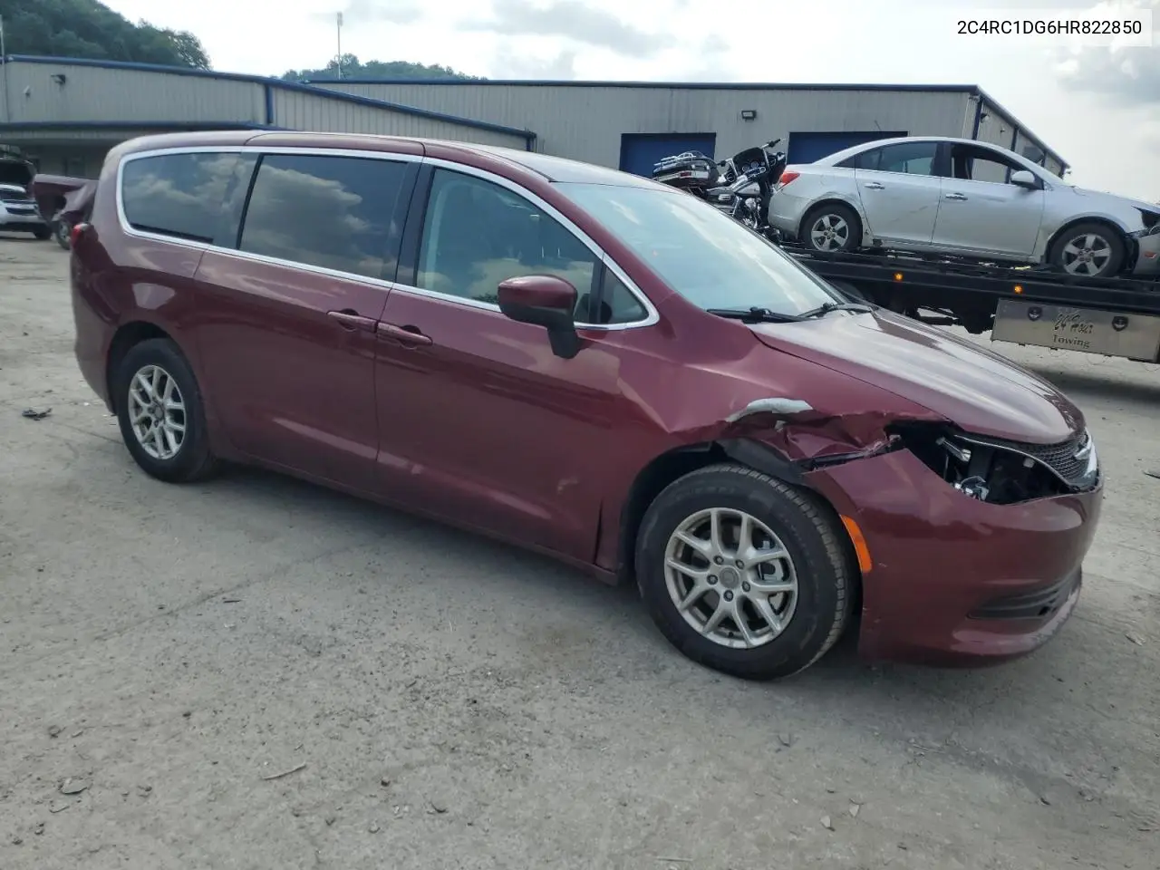 2017 Chrysler Pacifica Touring VIN: 2C4RC1DG6HR822850 Lot: 65327485