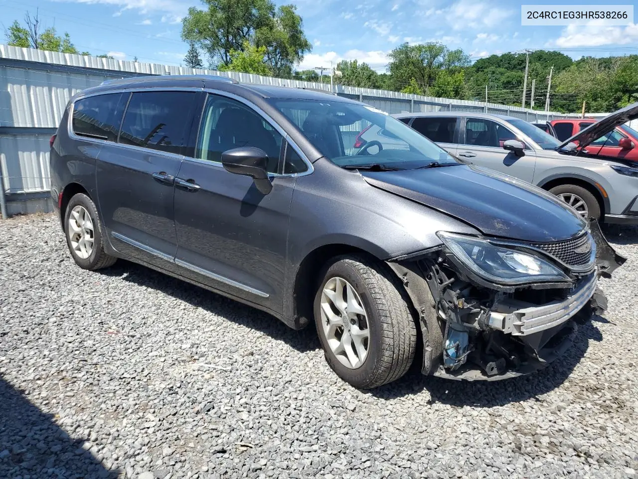 2017 Chrysler Pacifica Touring L Plus VIN: 2C4RC1EG3HR538266 Lot: 65400545