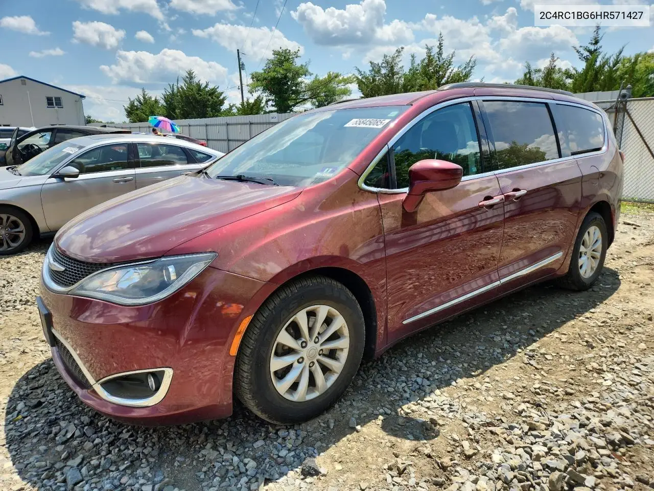 2017 Chrysler Pacifica Touring L VIN: 2C4RC1BG6HR571427 Lot: 65845085