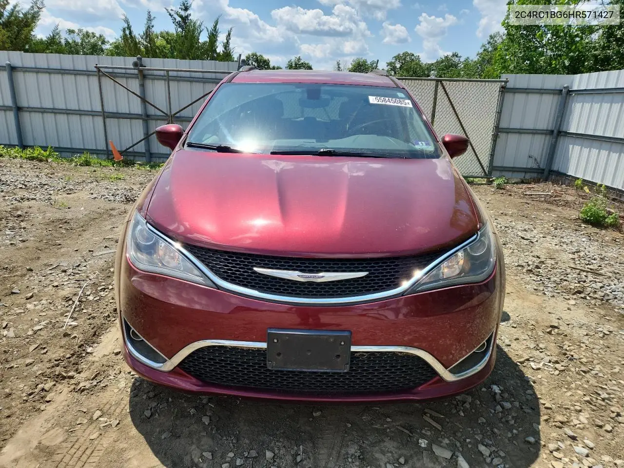 2017 Chrysler Pacifica Touring L VIN: 2C4RC1BG6HR571427 Lot: 65845085