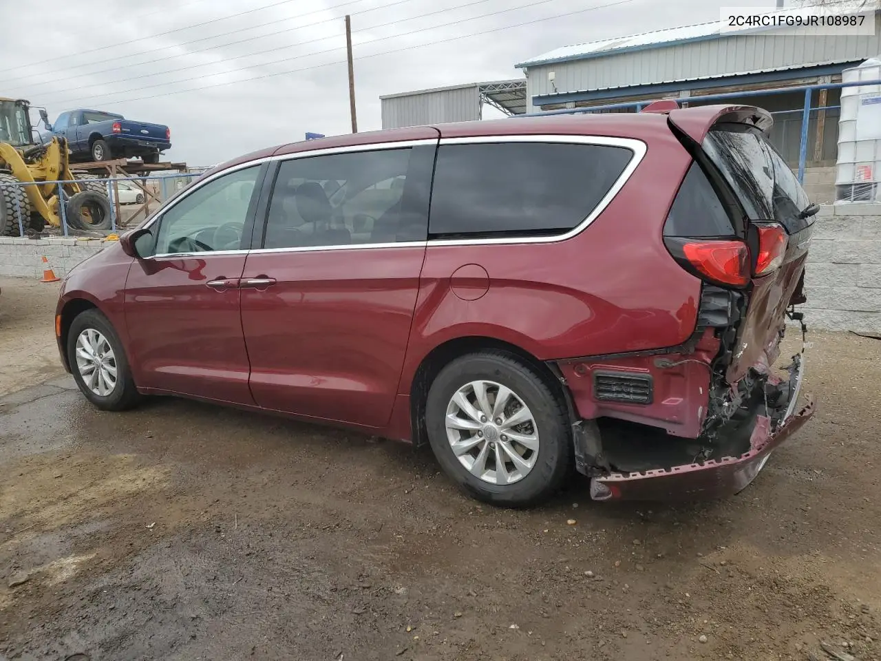 2018 Chrysler Pacifica Touring Plus VIN: 2C4RC1FG9JR108987 Lot: 43200715