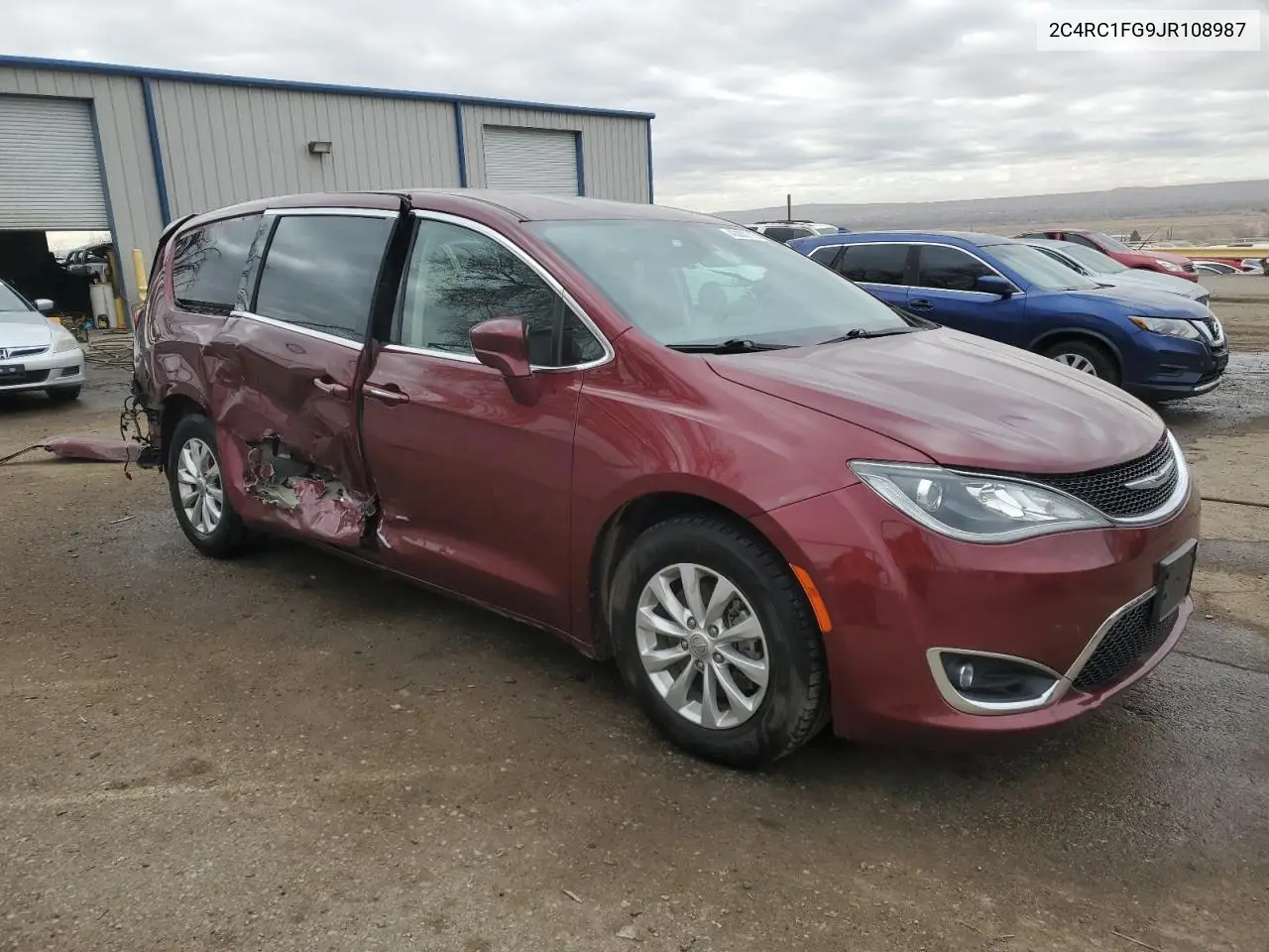 2018 Chrysler Pacifica Touring Plus VIN: 2C4RC1FG9JR108987 Lot: 43200715