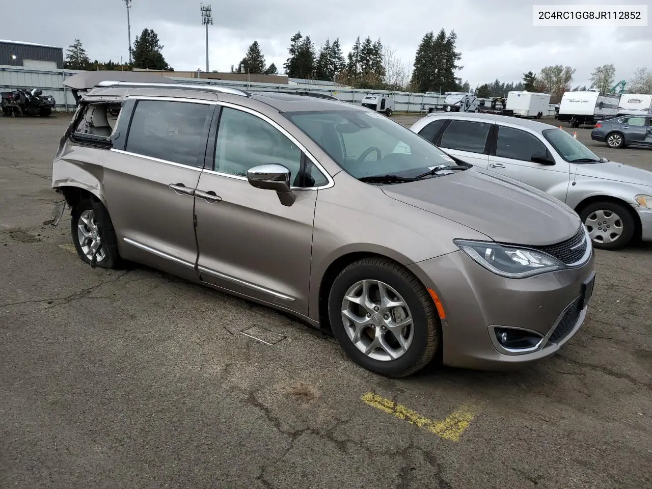 2018 Chrysler Pacifica Limited VIN: 2C4RC1GG8JR112852 Lot: 51014025