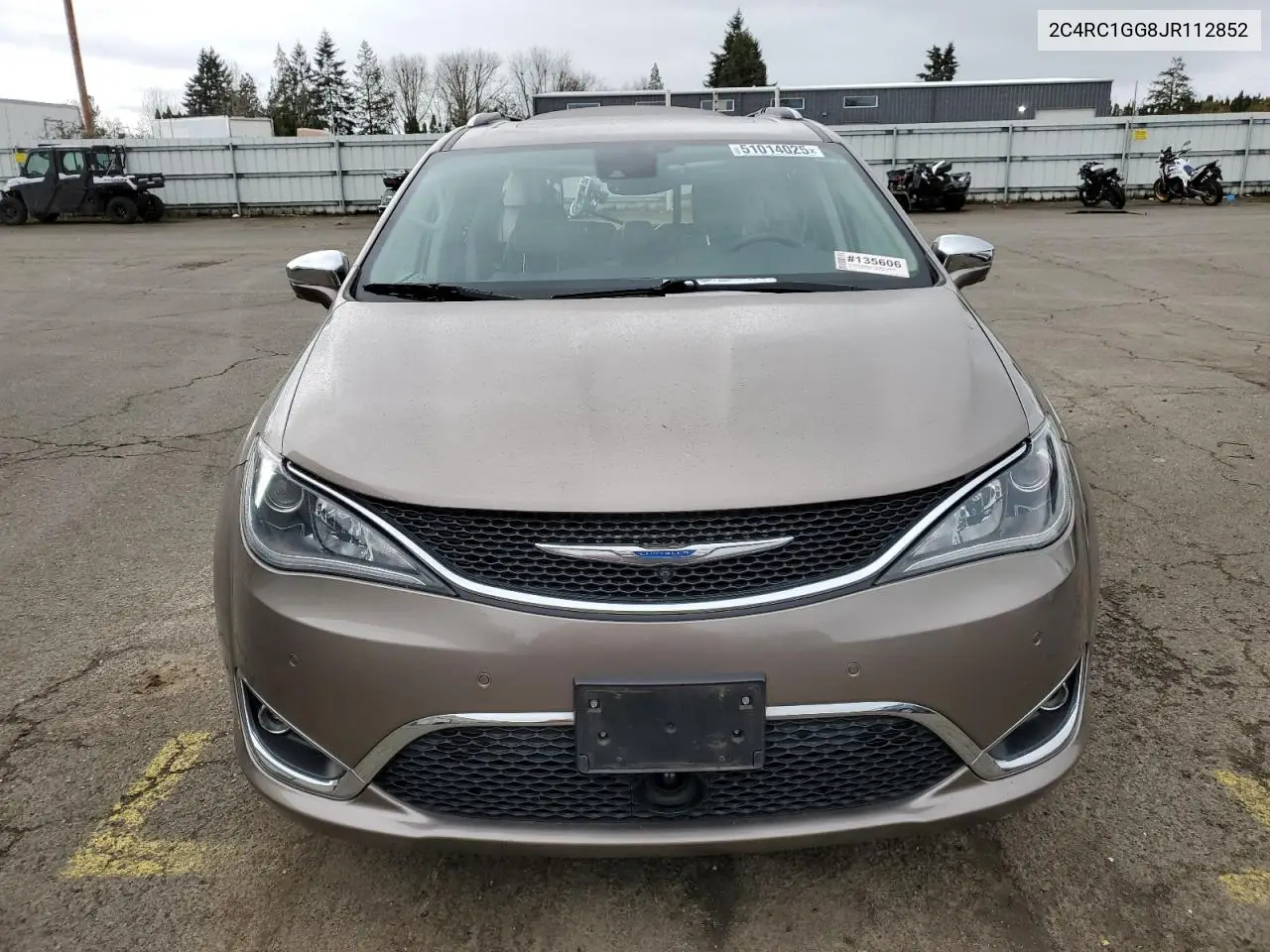 2018 Chrysler Pacifica Limited VIN: 2C4RC1GG8JR112852 Lot: 51014025