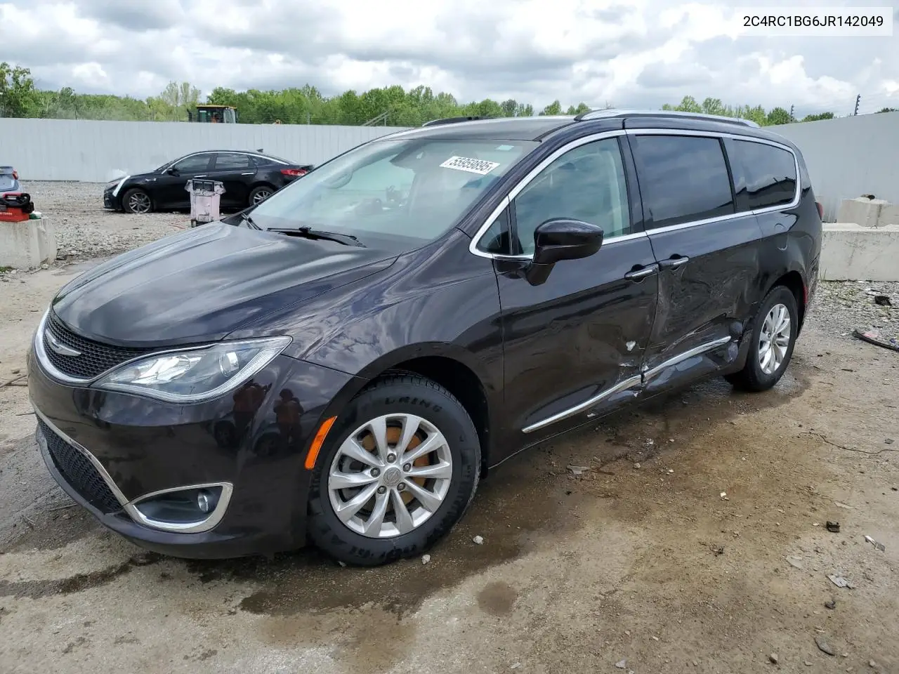 2018 Chrysler Pacifica Touring L VIN: 2C4RC1BG6JR142049 Lot: 55959895