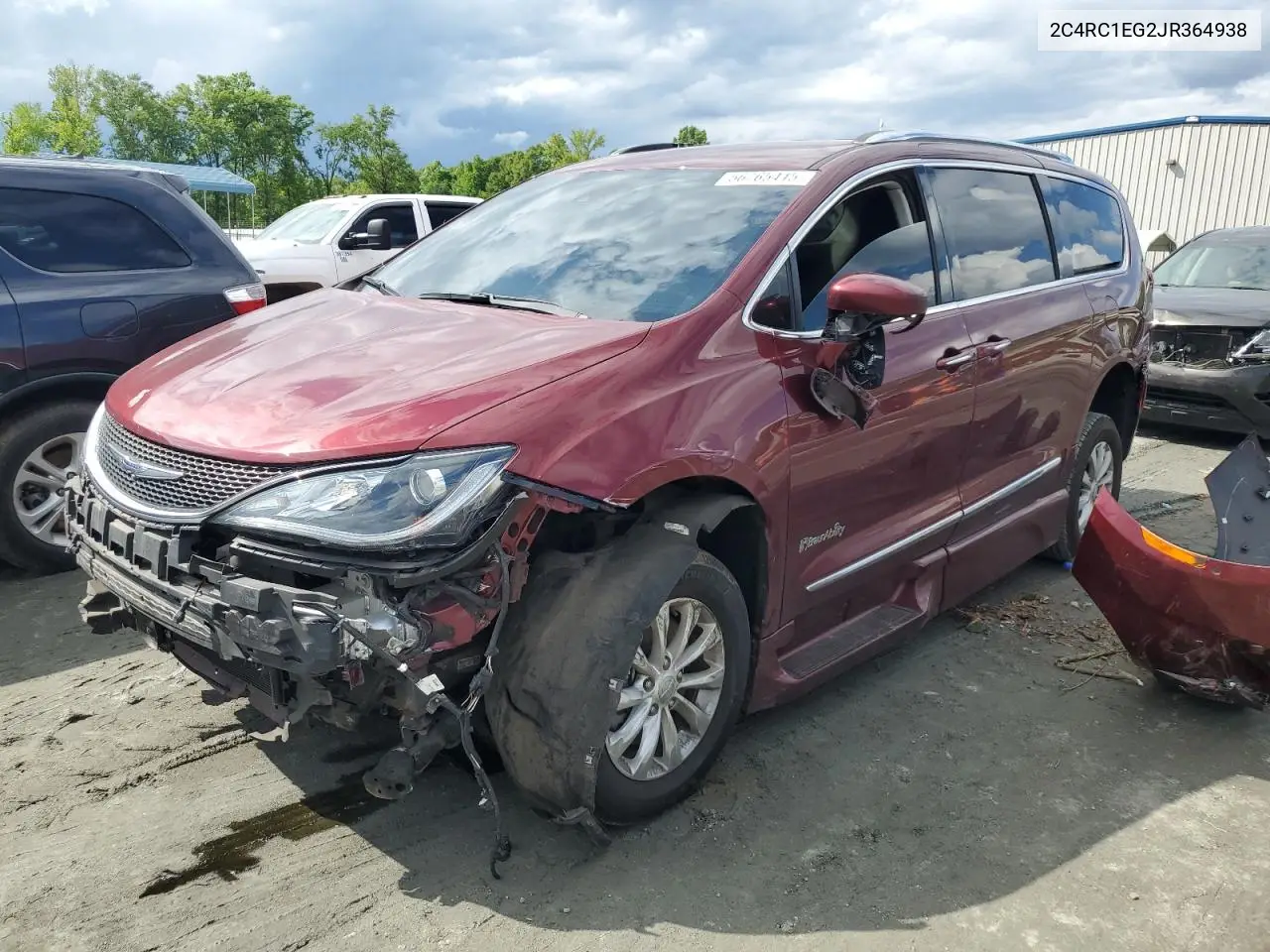 2018 Chrysler Pacifica Touring L Plus VIN: 2C4RC1EG2JR364938 Lot: 56765415