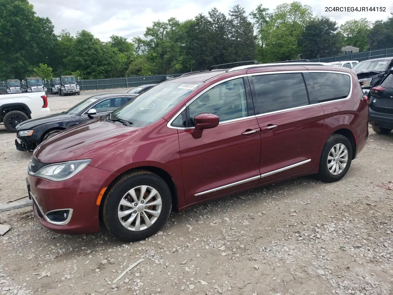 2018 Chrysler Pacifica Touring L Plus VIN: 2C4RC1EG4JR144152 Lot: 56866345