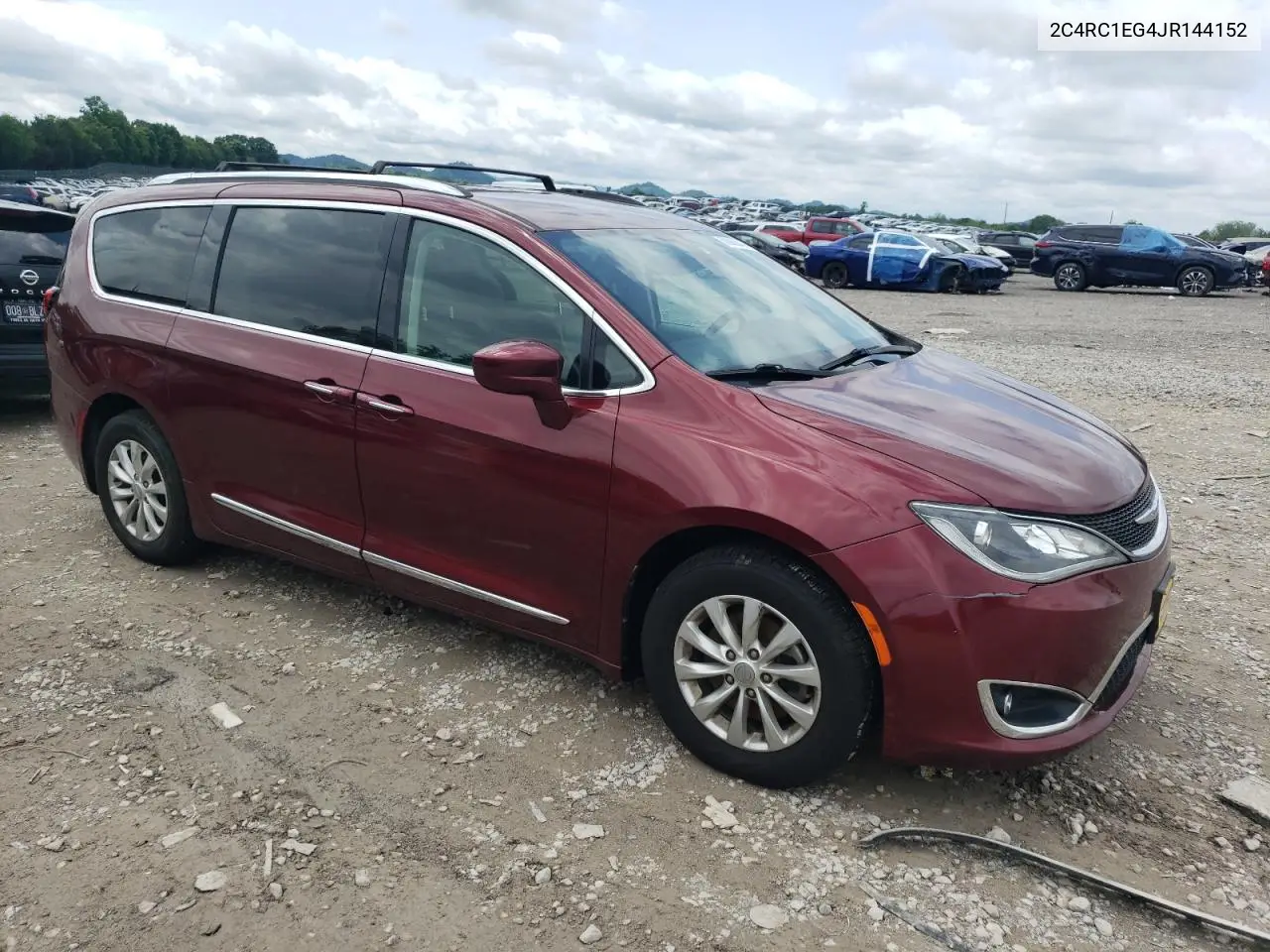 2018 Chrysler Pacifica Touring L Plus VIN: 2C4RC1EG4JR144152 Lot: 56866345