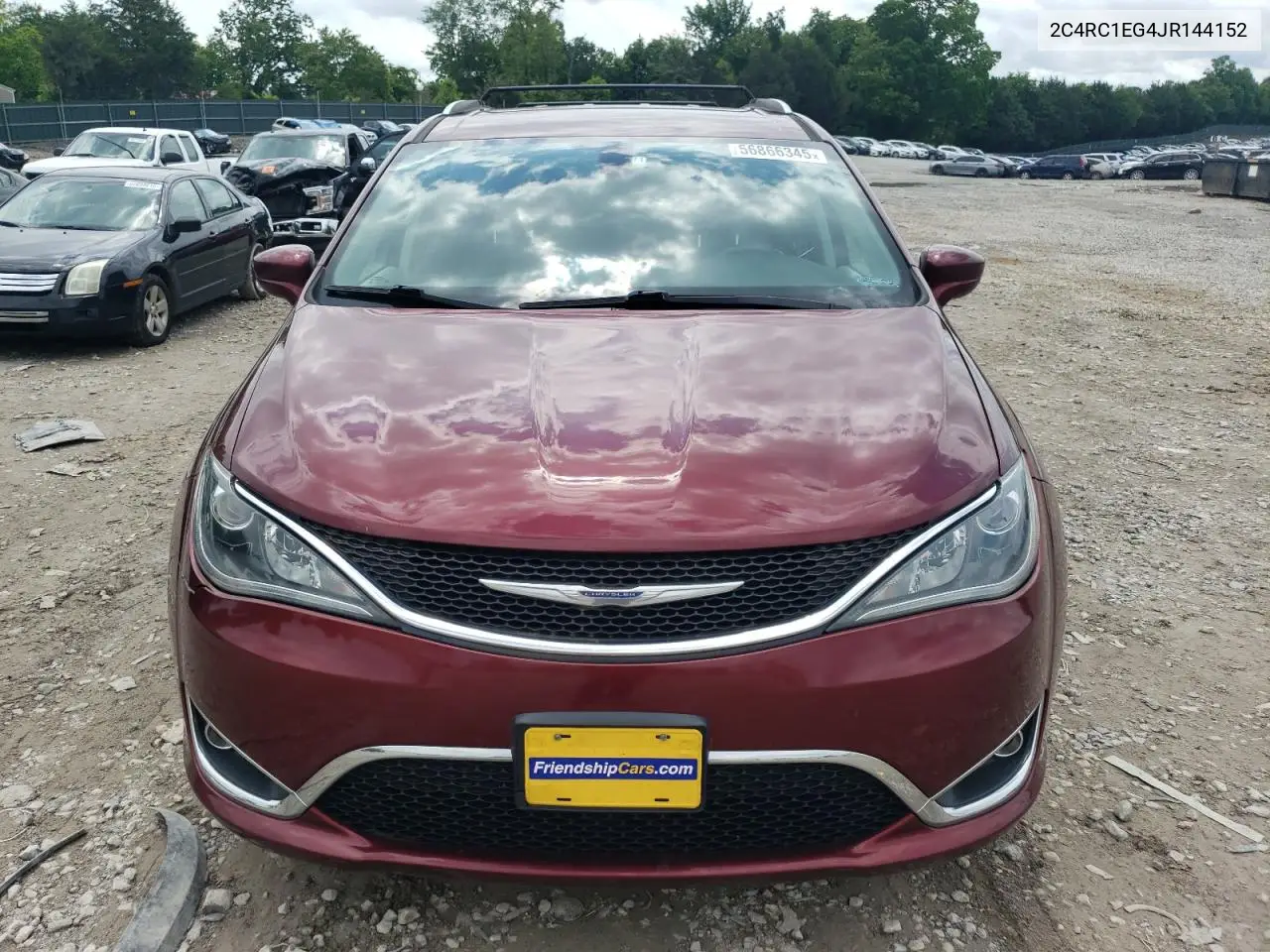 2018 Chrysler Pacifica Touring L Plus VIN: 2C4RC1EG4JR144152 Lot: 56866345