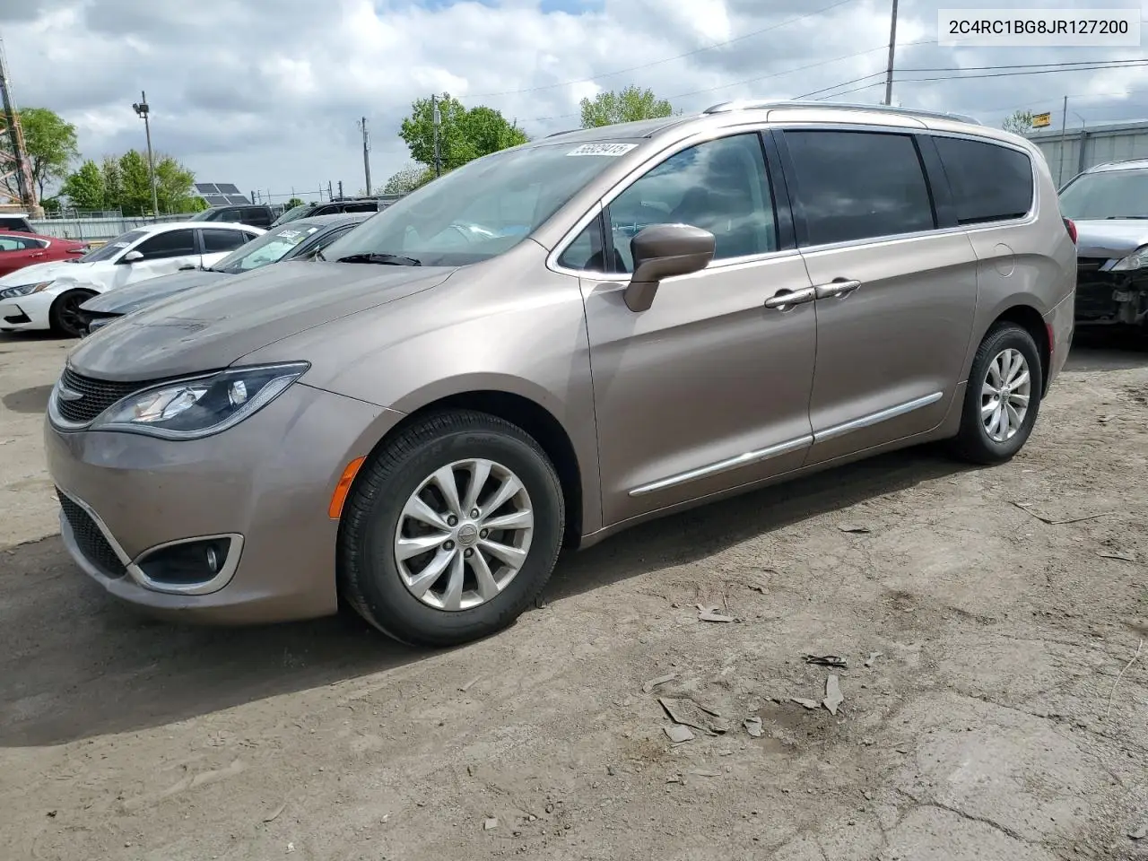 2018 Chrysler Pacifica Touring L VIN: 2C4RC1BG8JR127200 Lot: 56929415
