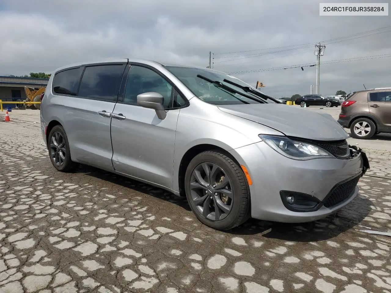 2018 Chrysler Pacifica Touring Plus VIN: 2C4RC1FG8JR358284 Lot: 57070255