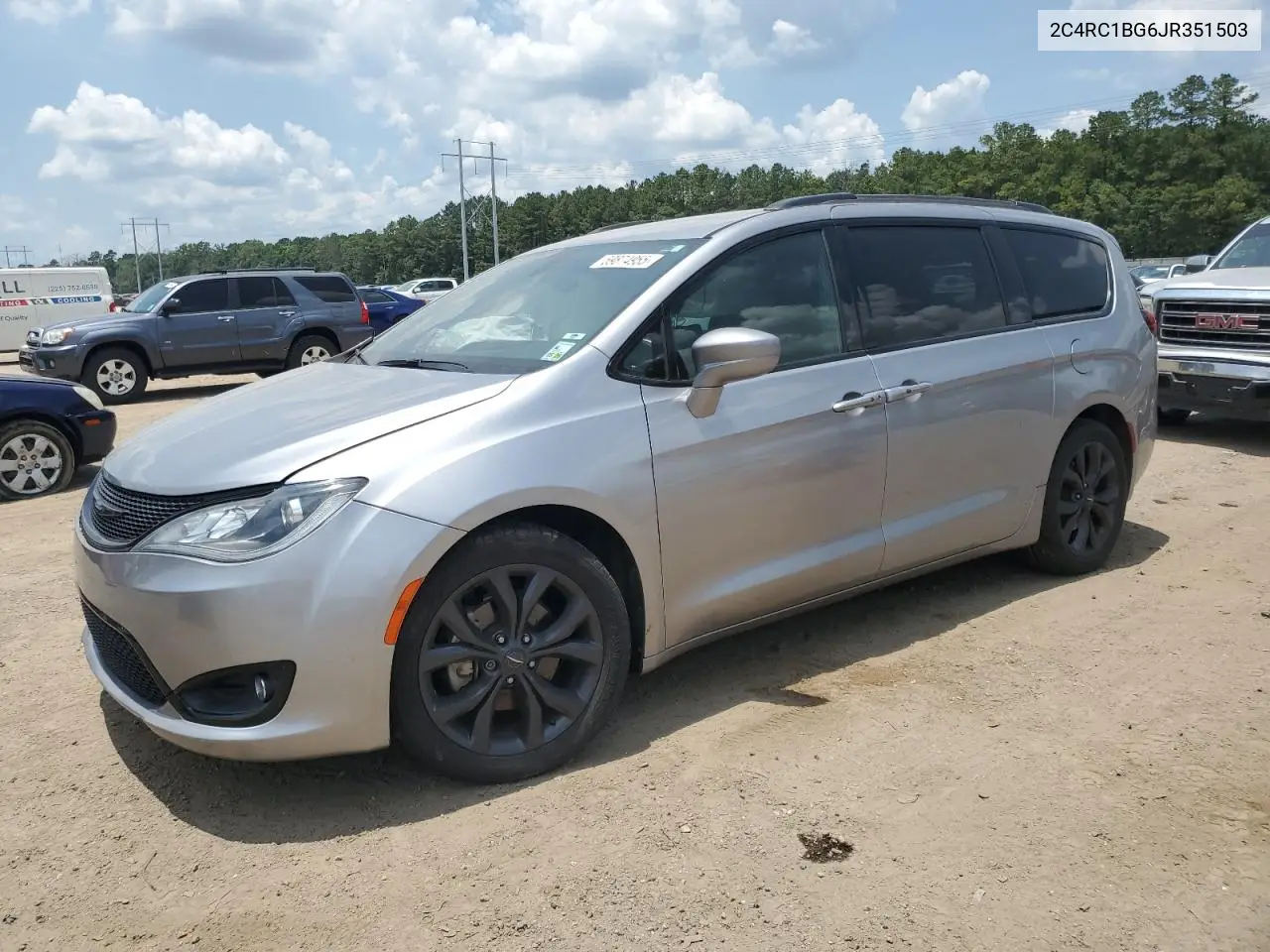 2018 Chrysler Pacifica Touring L VIN: 2C4RC1BG6JR351503 Lot: 59874955