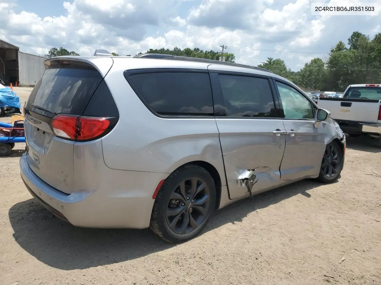 2018 Chrysler Pacifica Touring L VIN: 2C4RC1BG6JR351503 Lot: 59874955