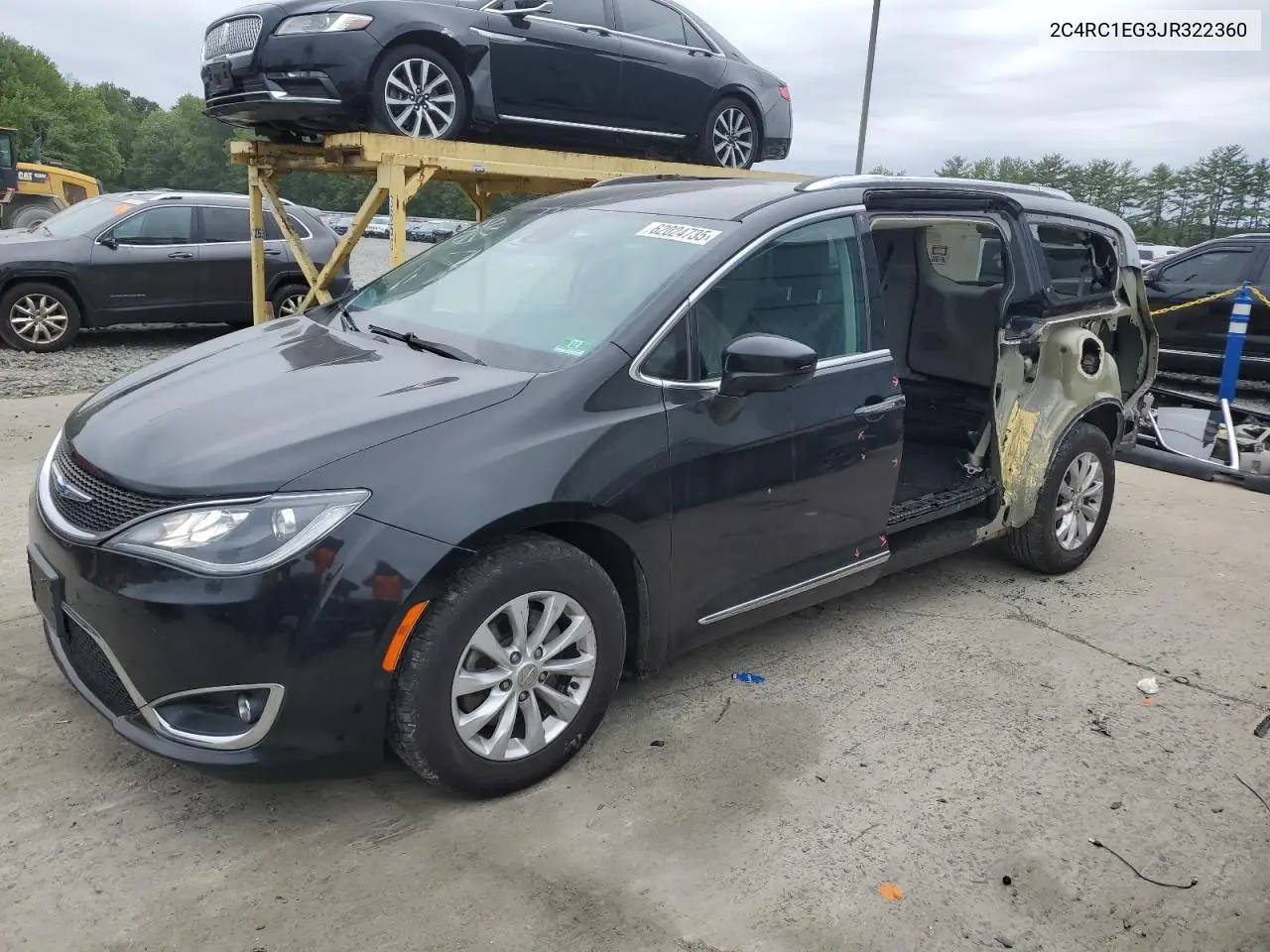 2018 Chrysler Pacifica Touring L Plus VIN: 2C4RC1EG3JR322360 Lot: 62024735