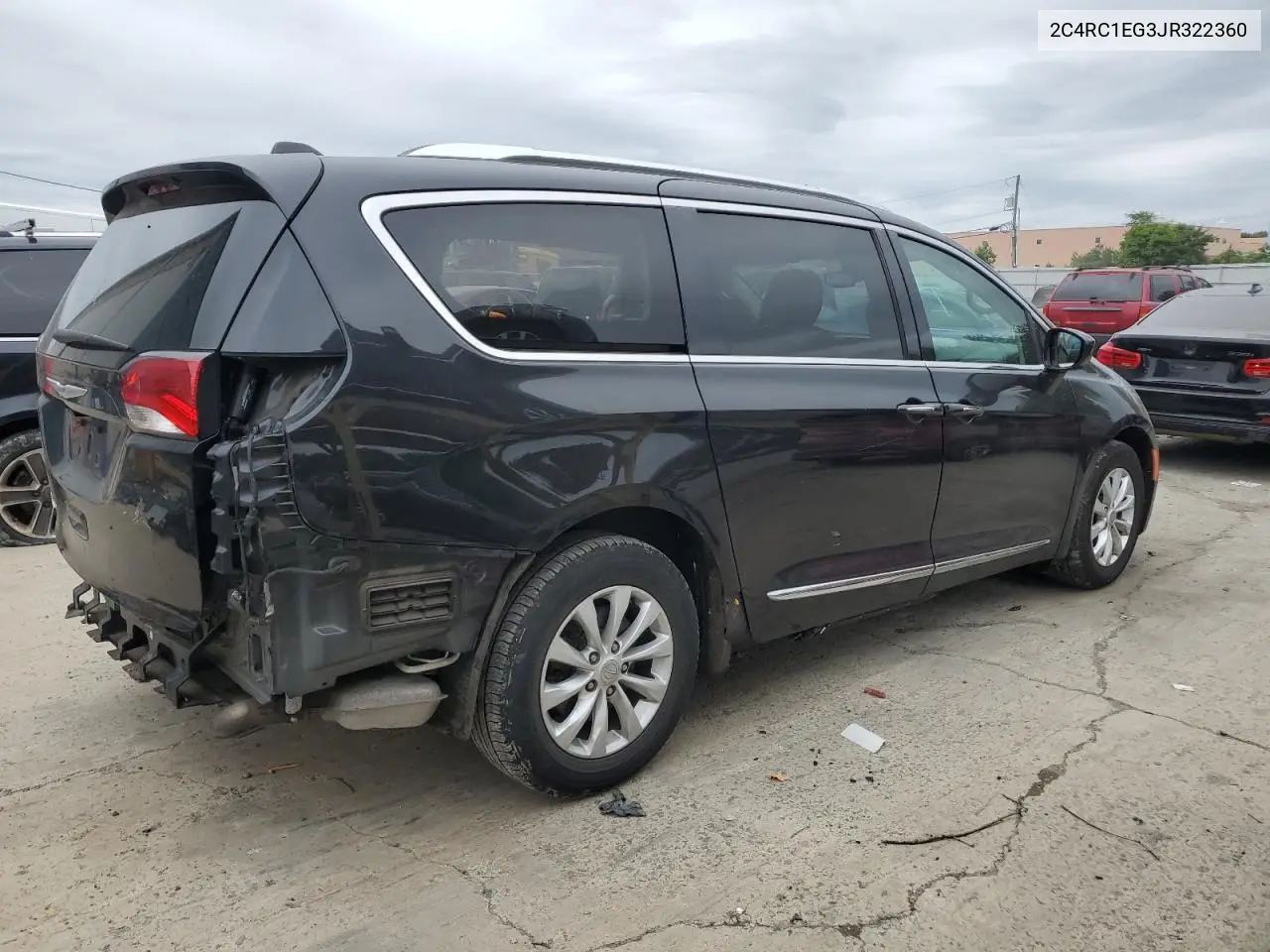 2018 Chrysler Pacifica Touring L Plus VIN: 2C4RC1EG3JR322360 Lot: 62024735