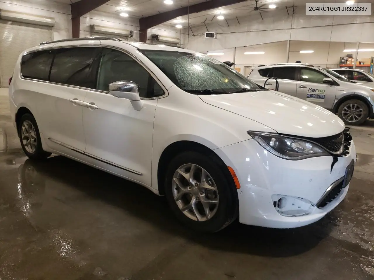 2018 Chrysler Pacifica Limited VIN: 2C4RC1GG1JR322337 Lot: 62674595
