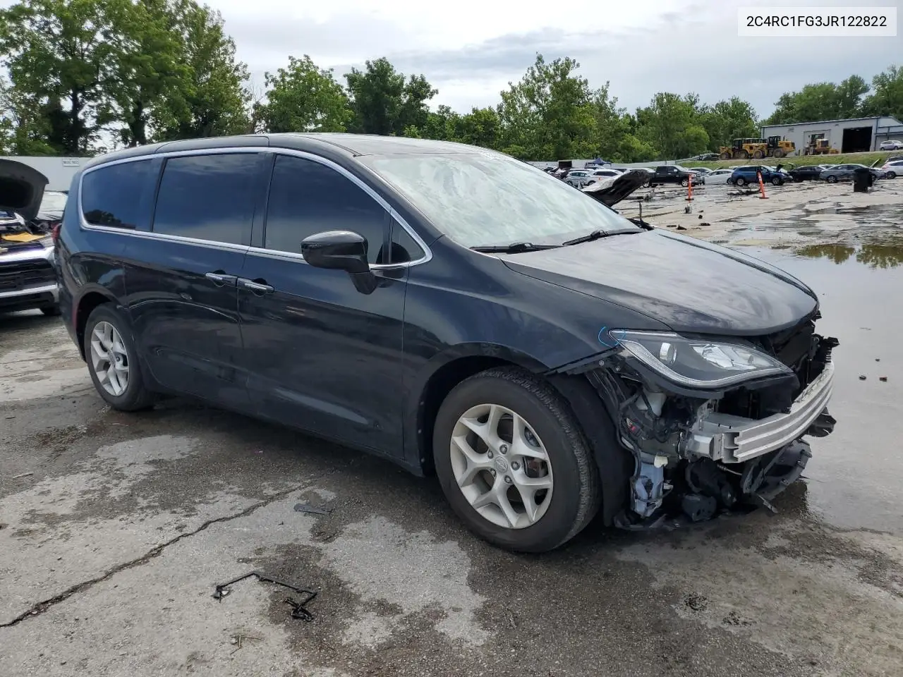 2018 Chrysler Pacifica Touring Plus VIN: 2C4RC1FG3JR122822 Lot: 65429065