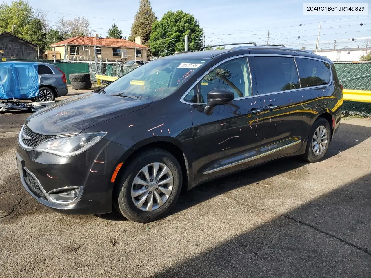 2018 Chrysler Pacifica Touring L VIN: 2C4RC1BG1JR149829 Lot: 65477185