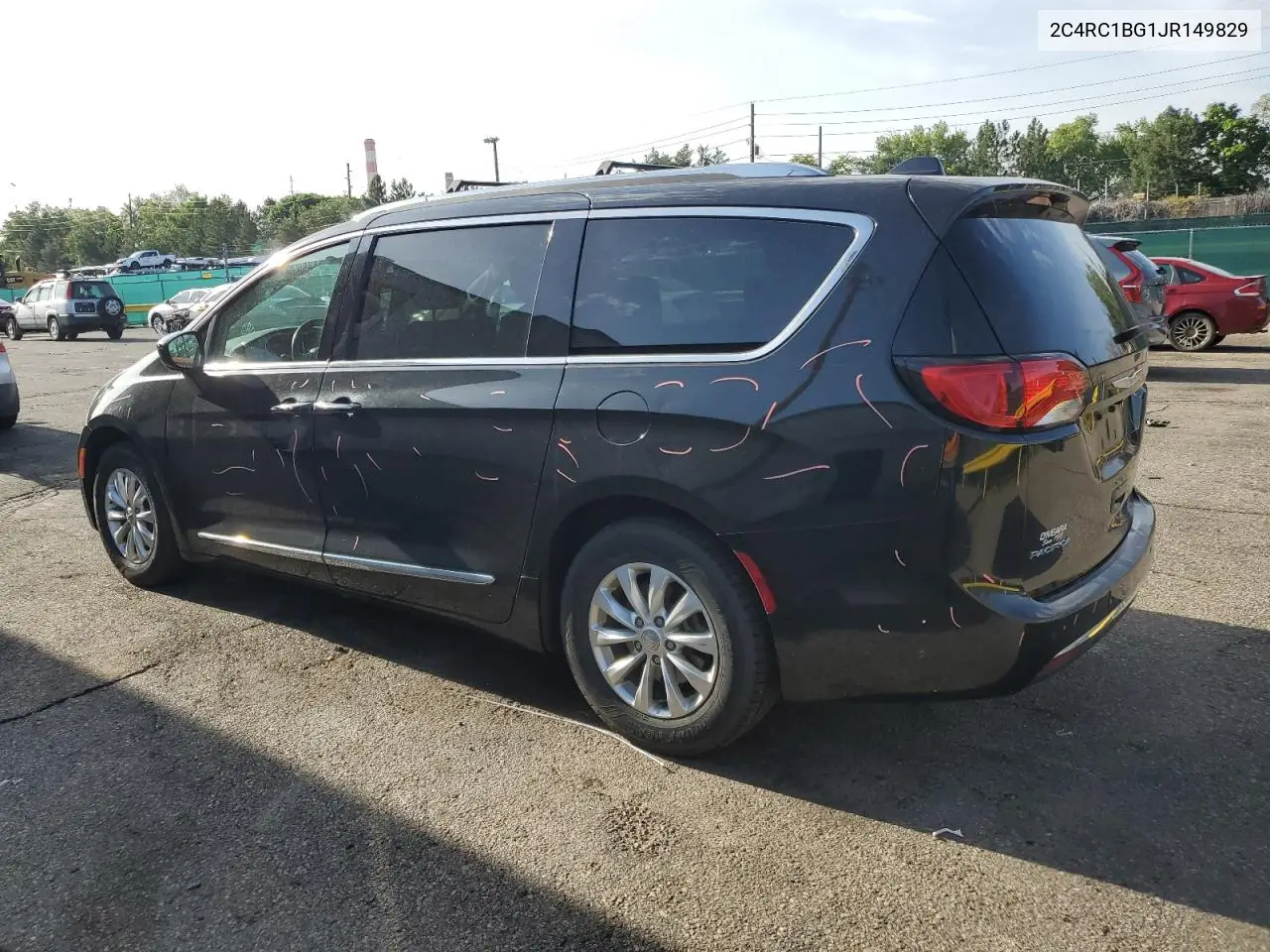 2018 Chrysler Pacifica Touring L VIN: 2C4RC1BG1JR149829 Lot: 65477185