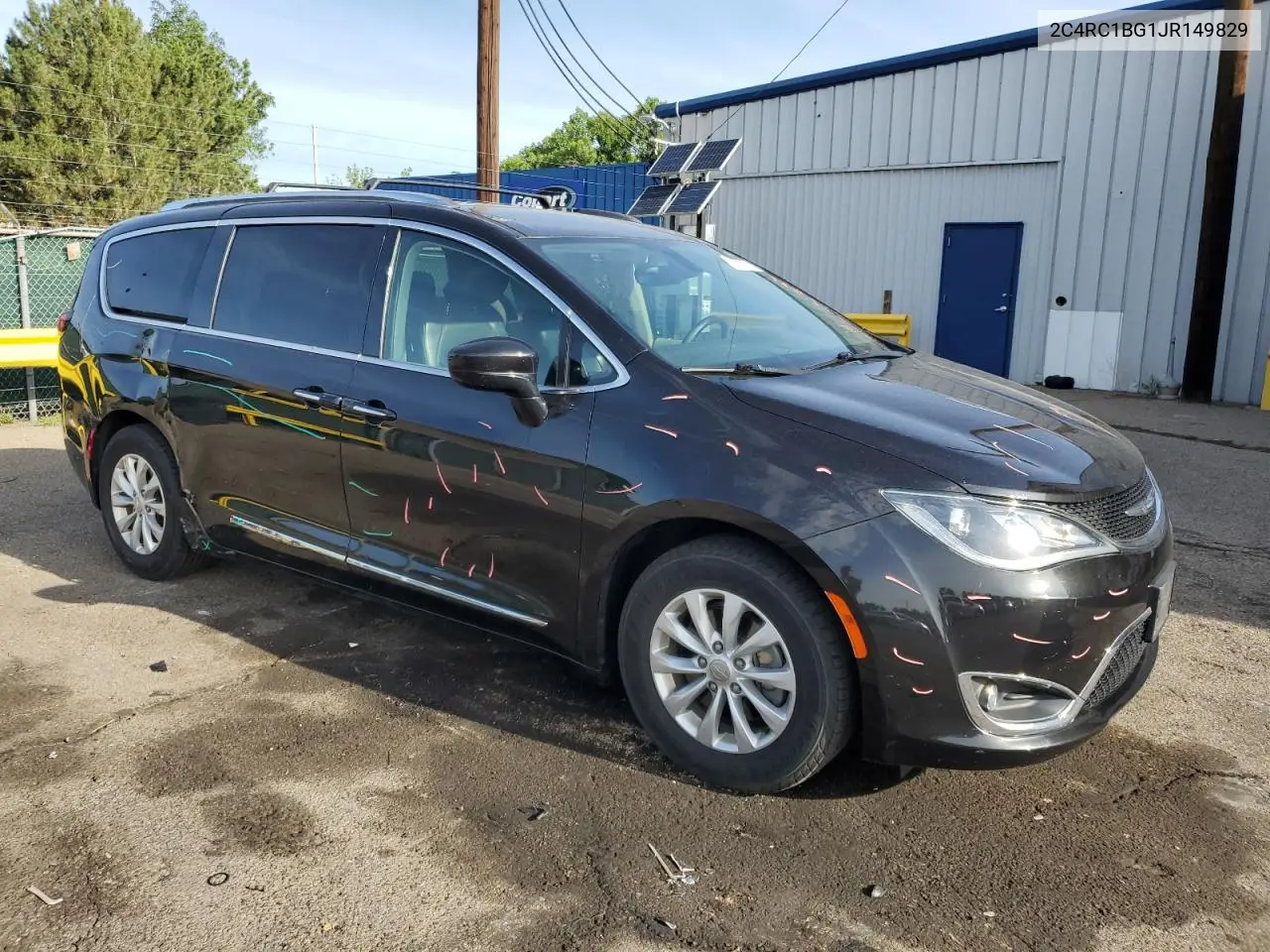 2018 Chrysler Pacifica Touring L VIN: 2C4RC1BG1JR149829 Lot: 65477185