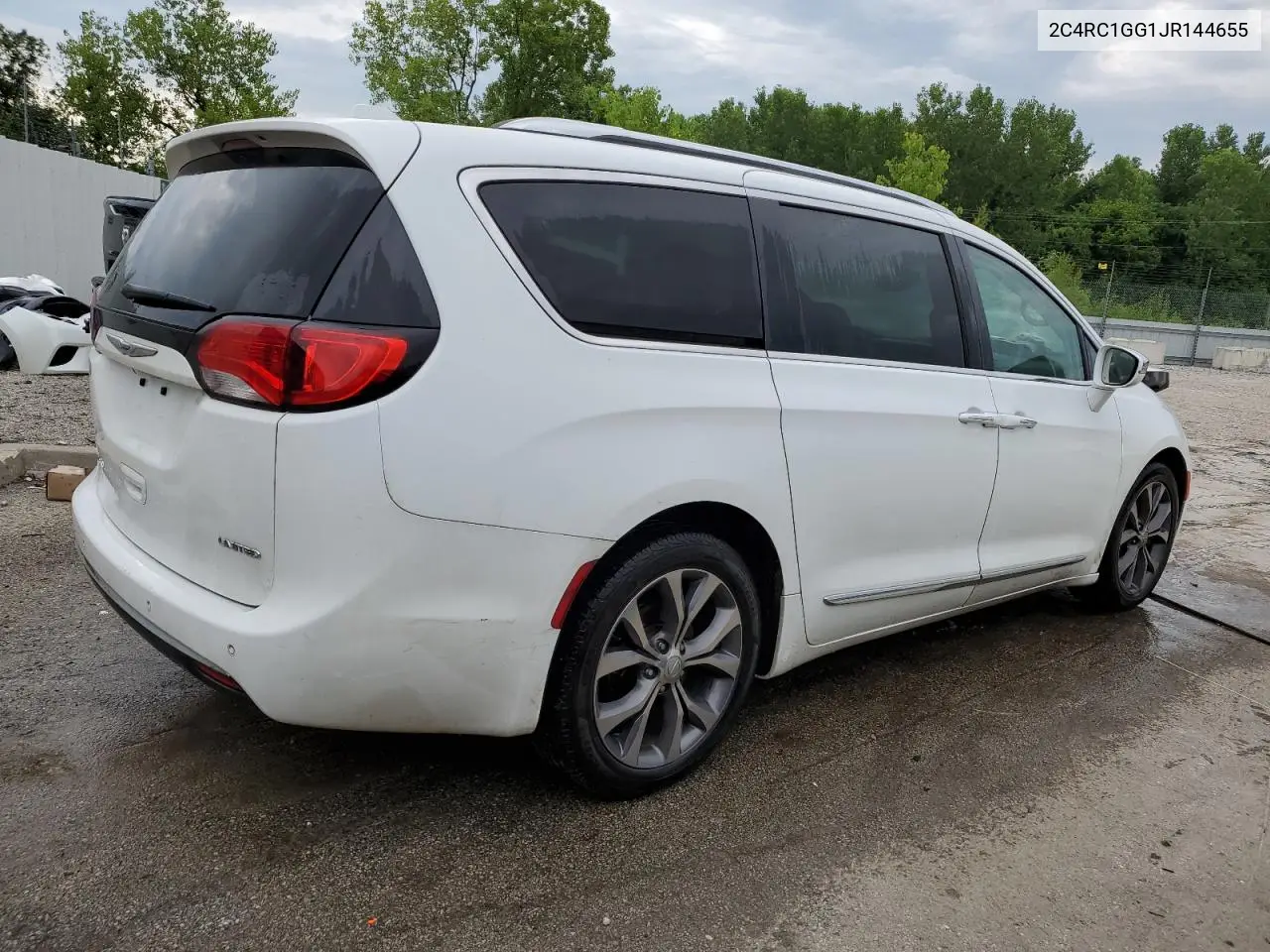 2018 Chrysler Pacifica Limited VIN: 2C4RC1GG1JR144655 Lot: 65688535