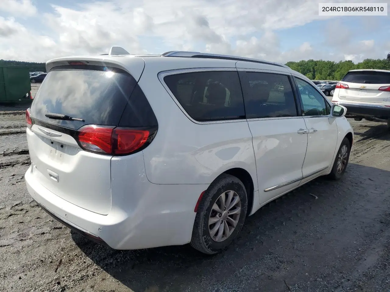 2019 Chrysler Pacifica Touring L VIN: 2C4RC1BG6KR548110 Lot: 56355175