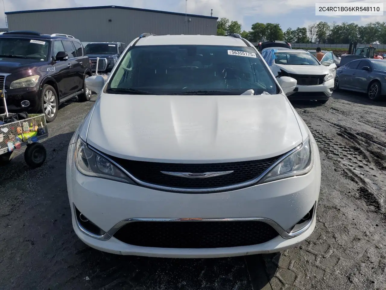 2019 Chrysler Pacifica Touring L VIN: 2C4RC1BG6KR548110 Lot: 56355175