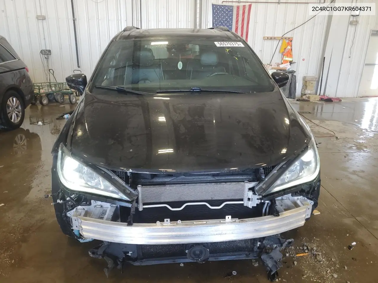 2019 Chrysler Pacifica Limited VIN: 2C4RC1GG7KR604371 Lot: 56570375