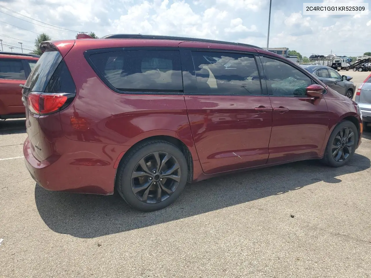 2019 Chrysler Pacifica Limited VIN: 2C4RC1GG1KR525309 Lot: 62331145