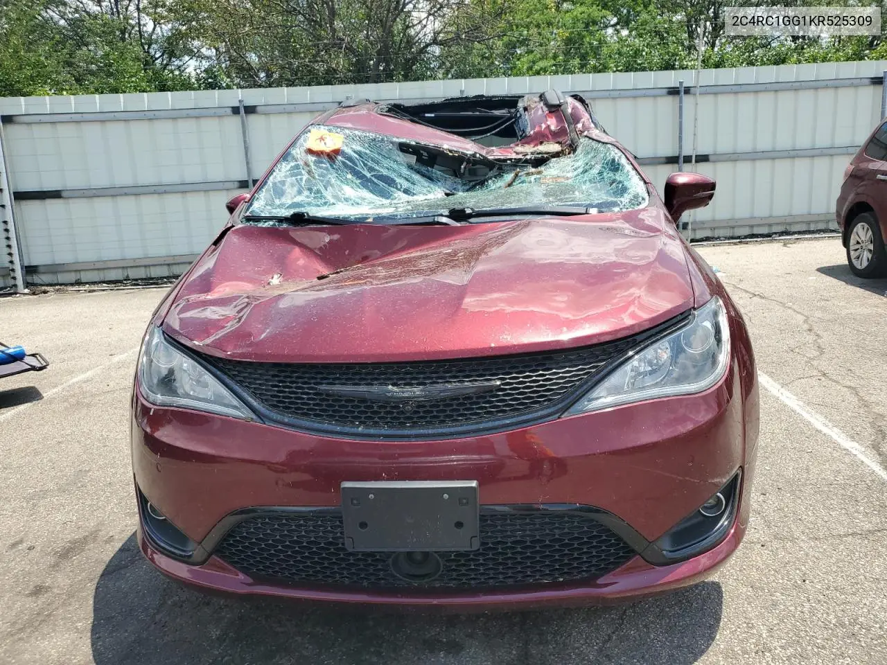 2019 Chrysler Pacifica Limited VIN: 2C4RC1GG1KR525309 Lot: 62331145