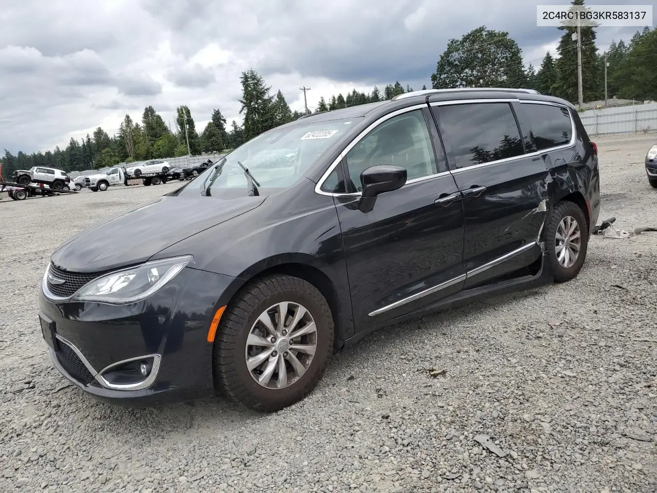 2019 Chrysler Pacifica Touring L VIN: 2C4RC1BG3KR583137 Lot: 62422205