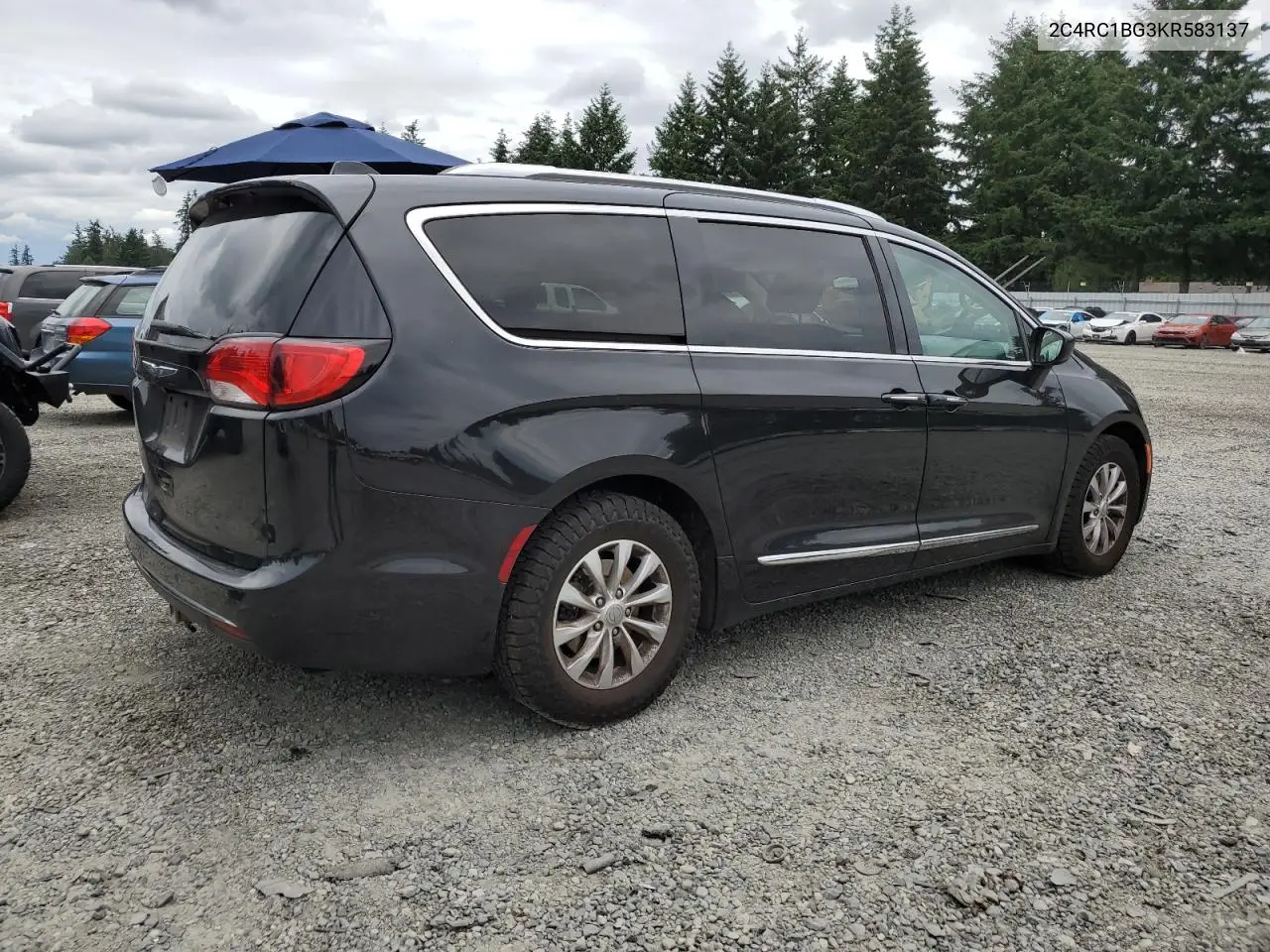 2019 Chrysler Pacifica Touring L VIN: 2C4RC1BG3KR583137 Lot: 62422205