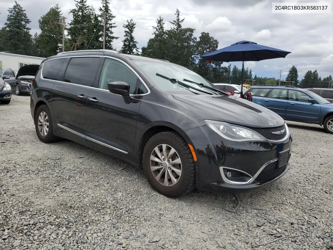 2019 Chrysler Pacifica Touring L VIN: 2C4RC1BG3KR583137 Lot: 62422205