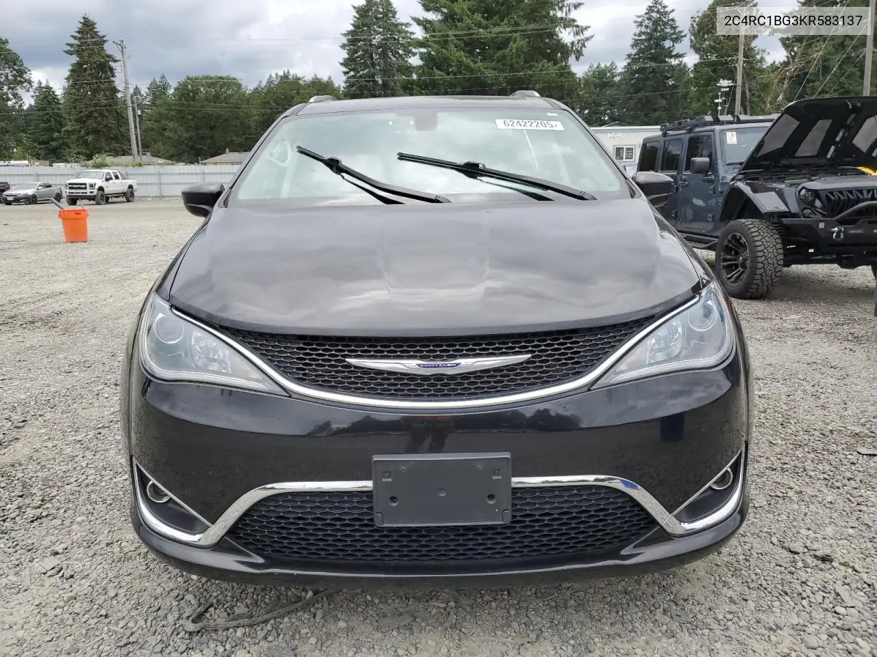 2019 Chrysler Pacifica Touring L VIN: 2C4RC1BG3KR583137 Lot: 62422205