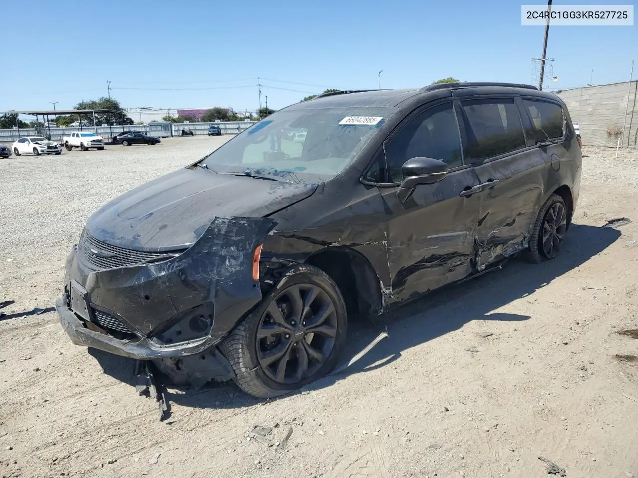 2019 Chrysler Pacifica Limited VIN: 2C4RC1GG3KR527725 Lot: 66042885