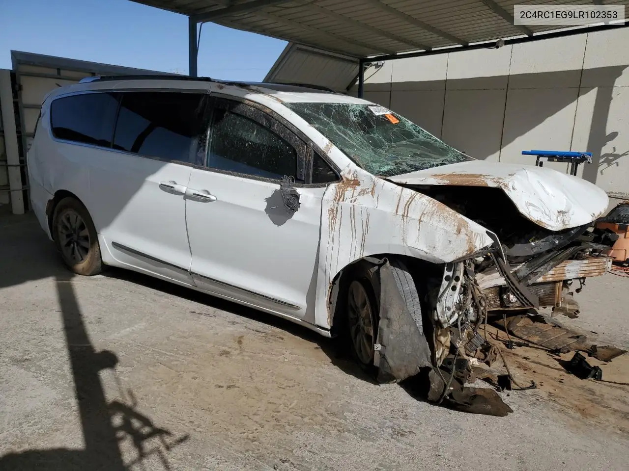 2020 Chrysler Pacifica Touring L Plus VIN: 2C4RC1EG9LR102353 Lot: 48486025