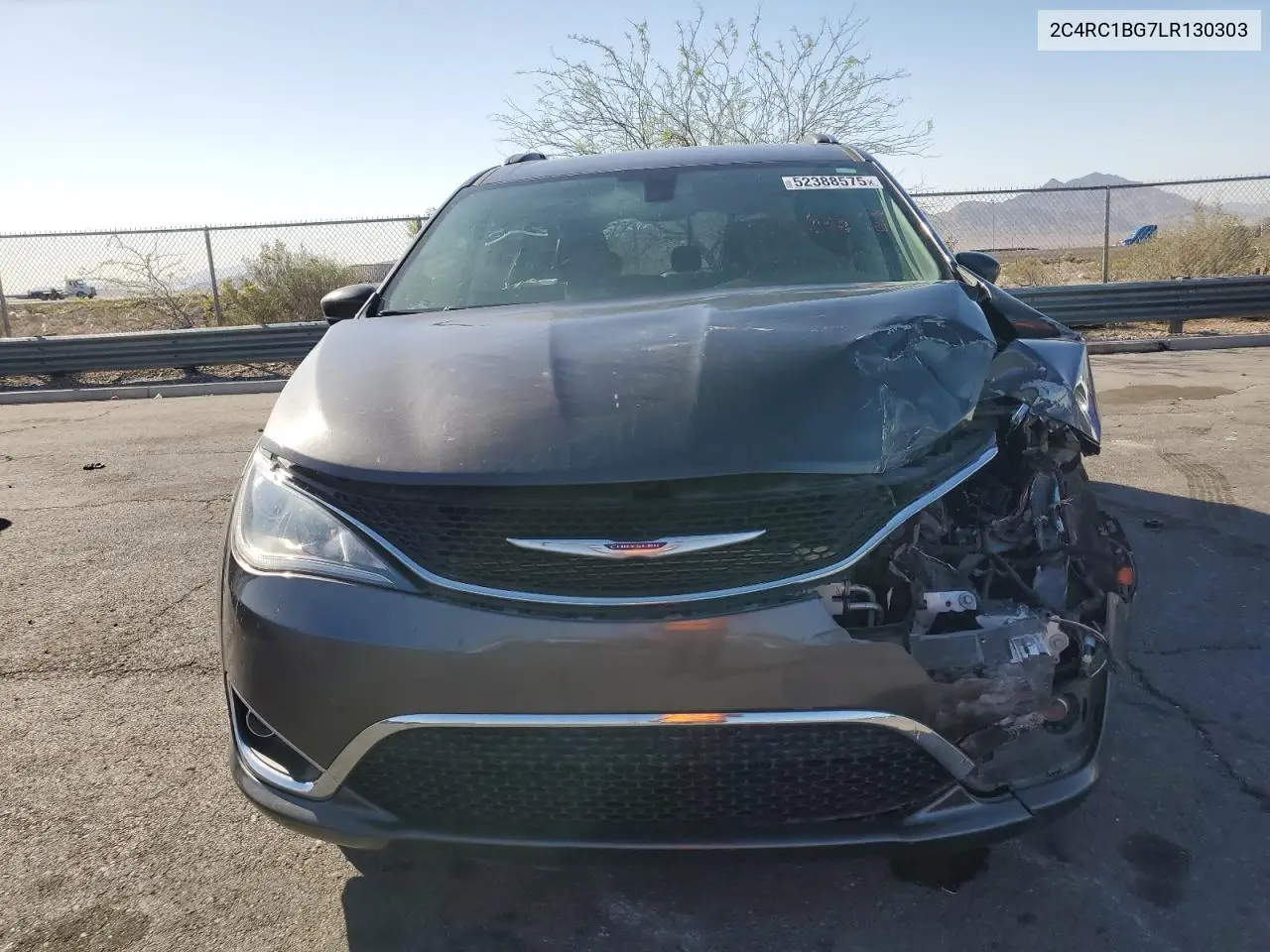 2020 Chrysler Pacifica Touring L VIN: 2C4RC1BG7LR130303 Lot: 52388575