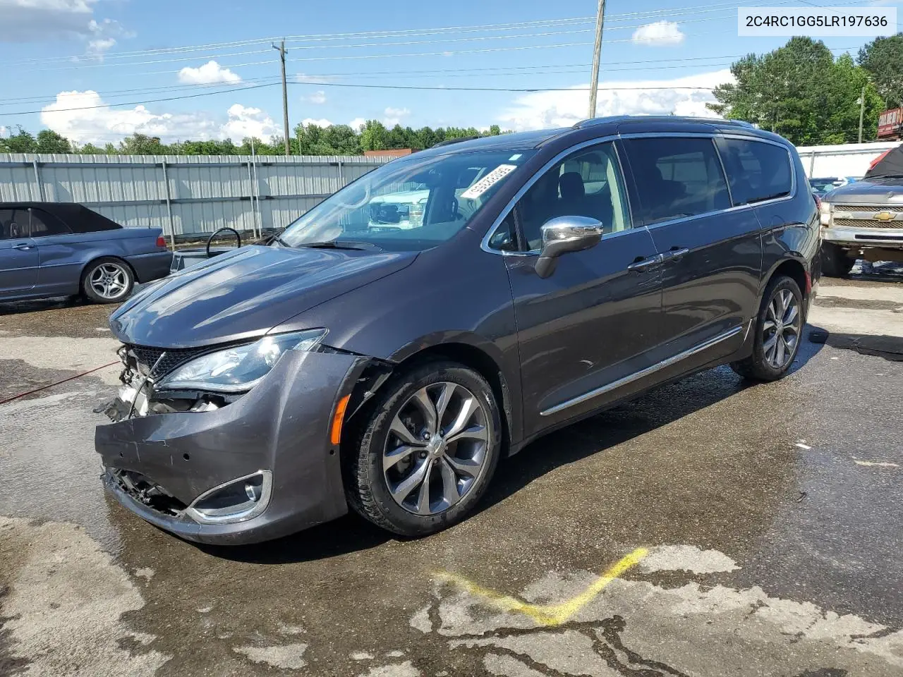 2020 Chrysler Pacifica Limited VIN: 2C4RC1GG5LR197636 Lot: 56032355