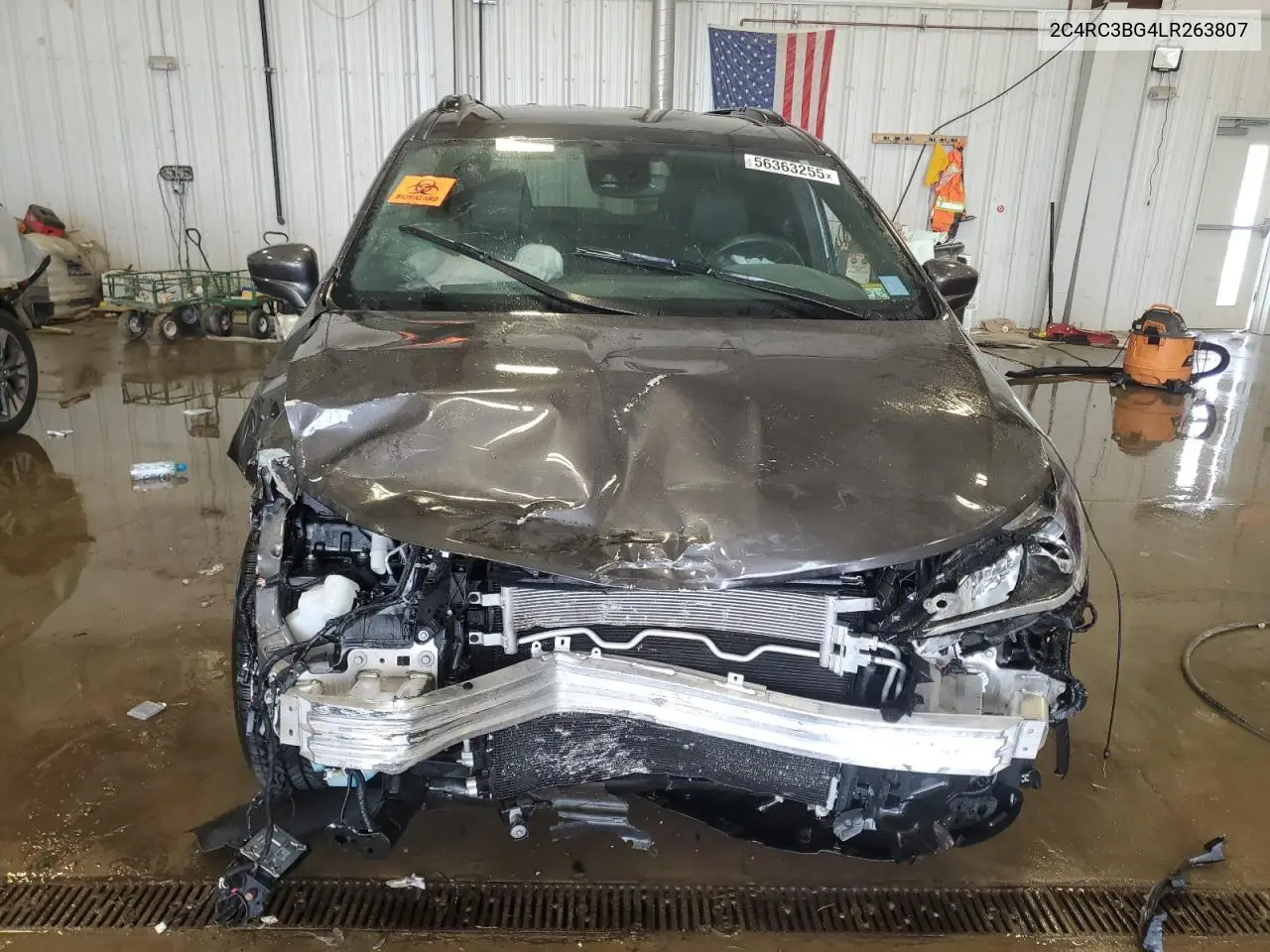 2020 Chrysler Pacifica Touring L VIN: 2C4RC3BG4LR263807 Lot: 56363255