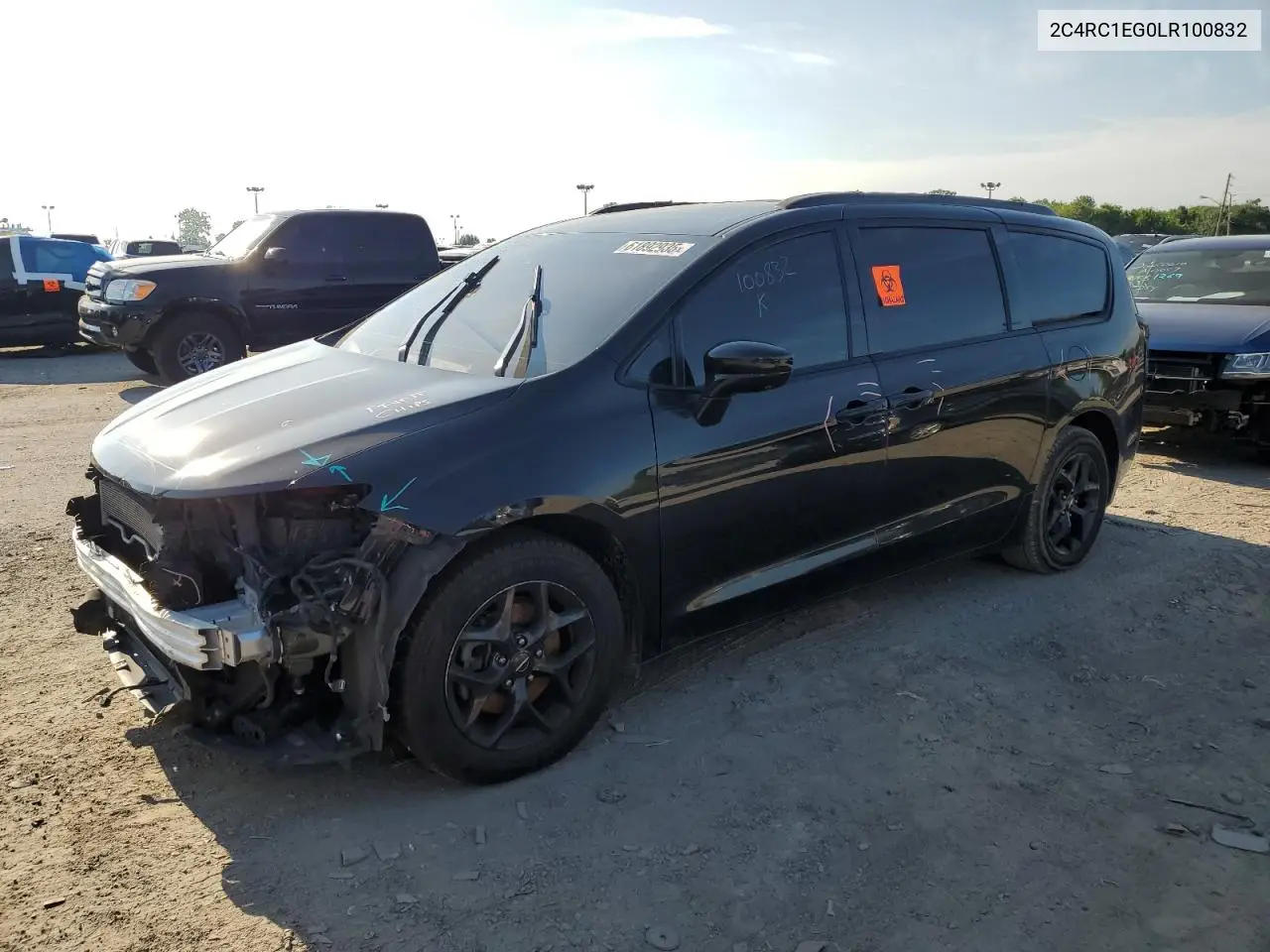 2020 Chrysler Pacifica Touring L Plus VIN: 2C4RC1EG0LR100832 Lot: 61892935