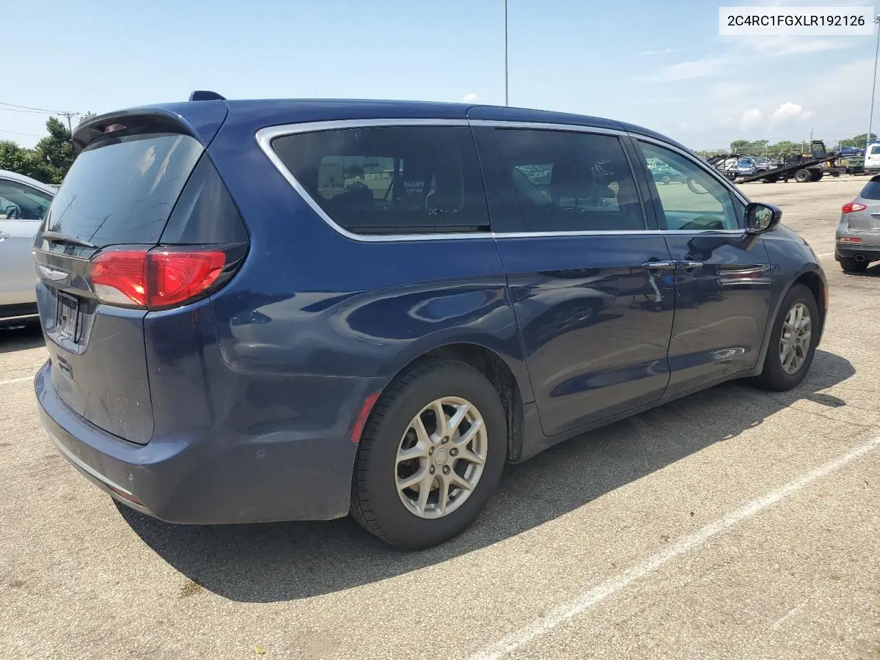 2020 Chrysler Pacifica Touring VIN: 2C4RC1FGXLR192126 Lot: 62570205