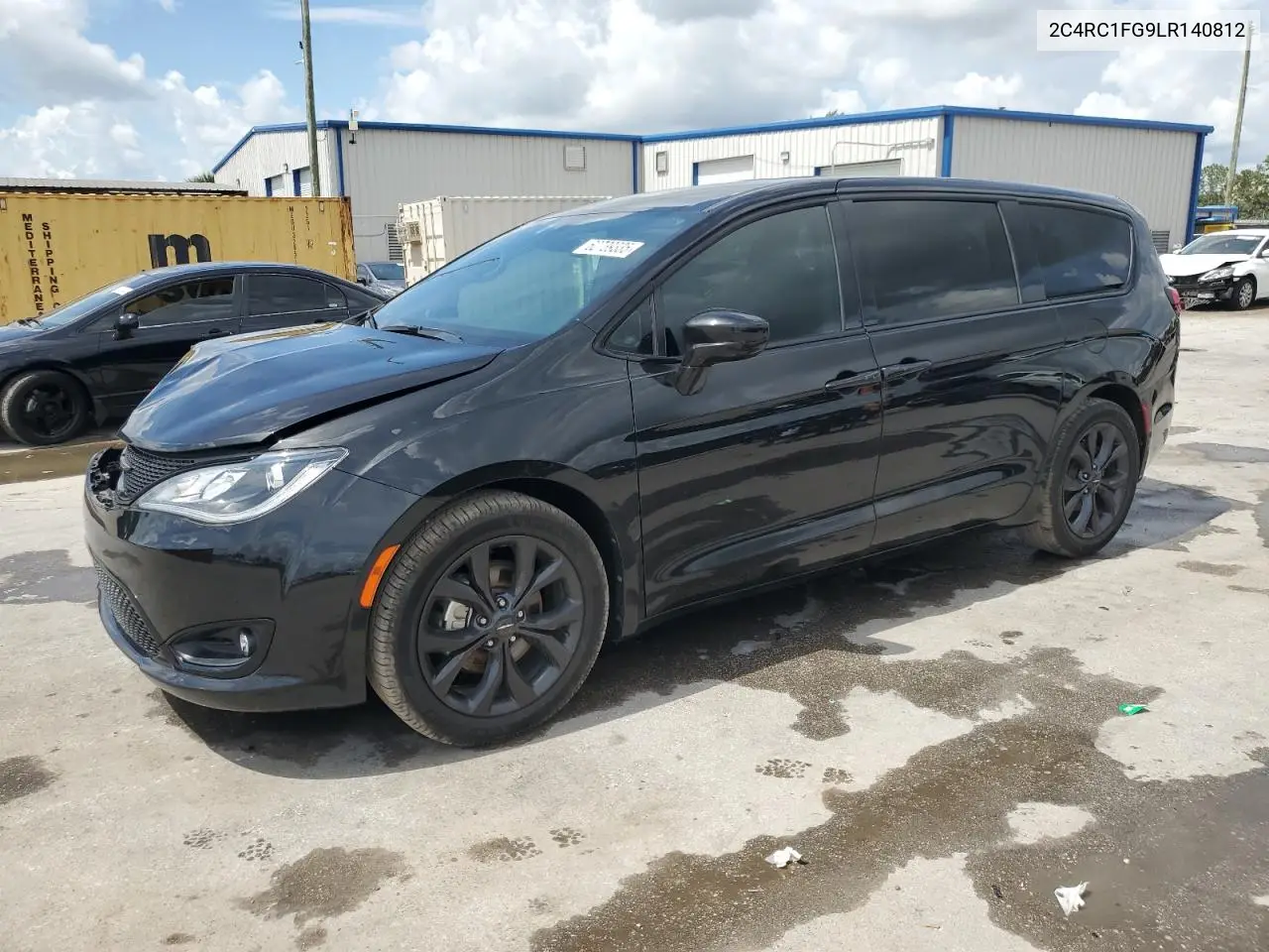 2020 Chrysler Pacifica Touring VIN: 2C4RC1FG9LR140812 Lot: 62739335