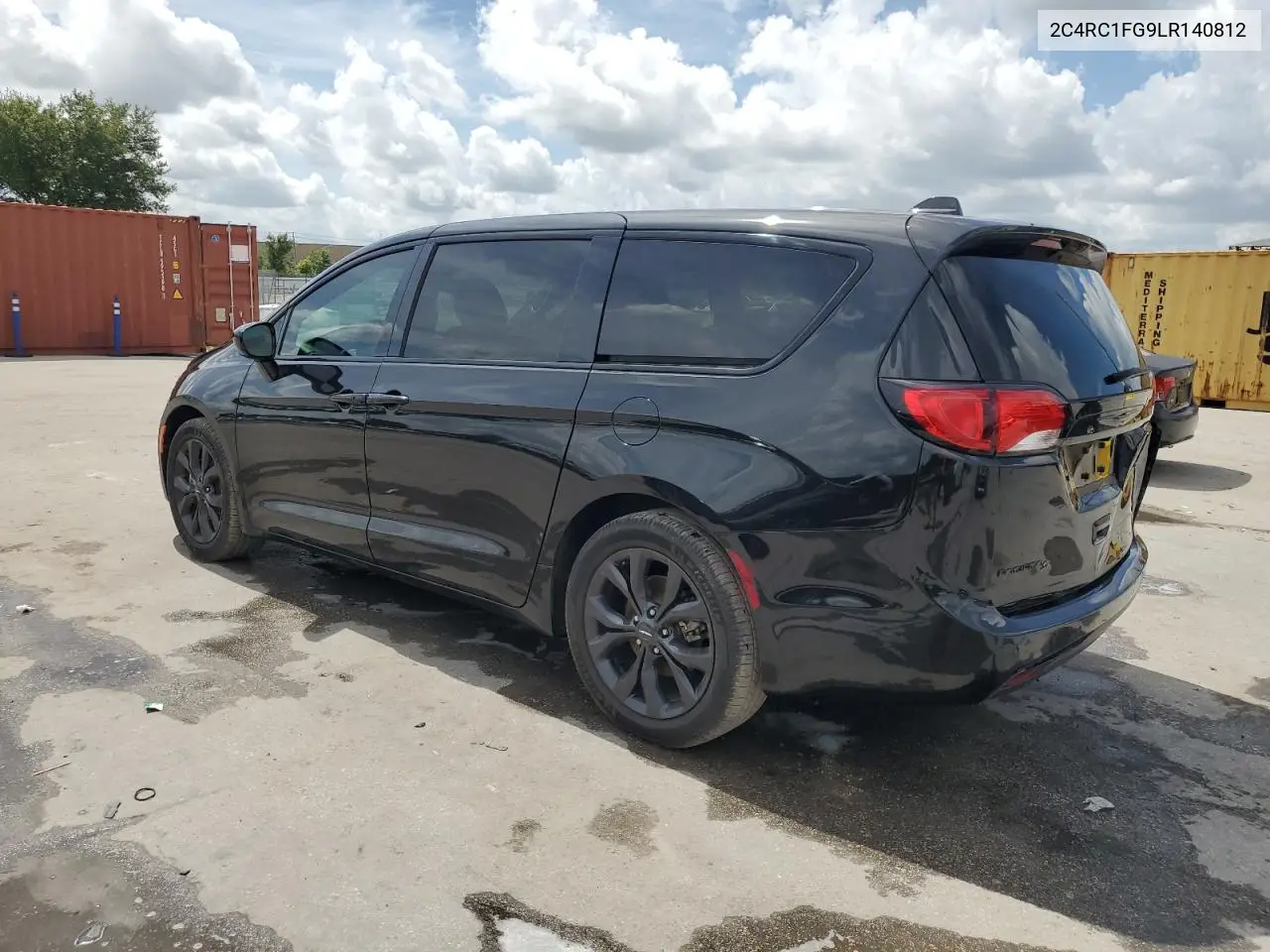 2020 Chrysler Pacifica Touring VIN: 2C4RC1FG9LR140812 Lot: 62739335