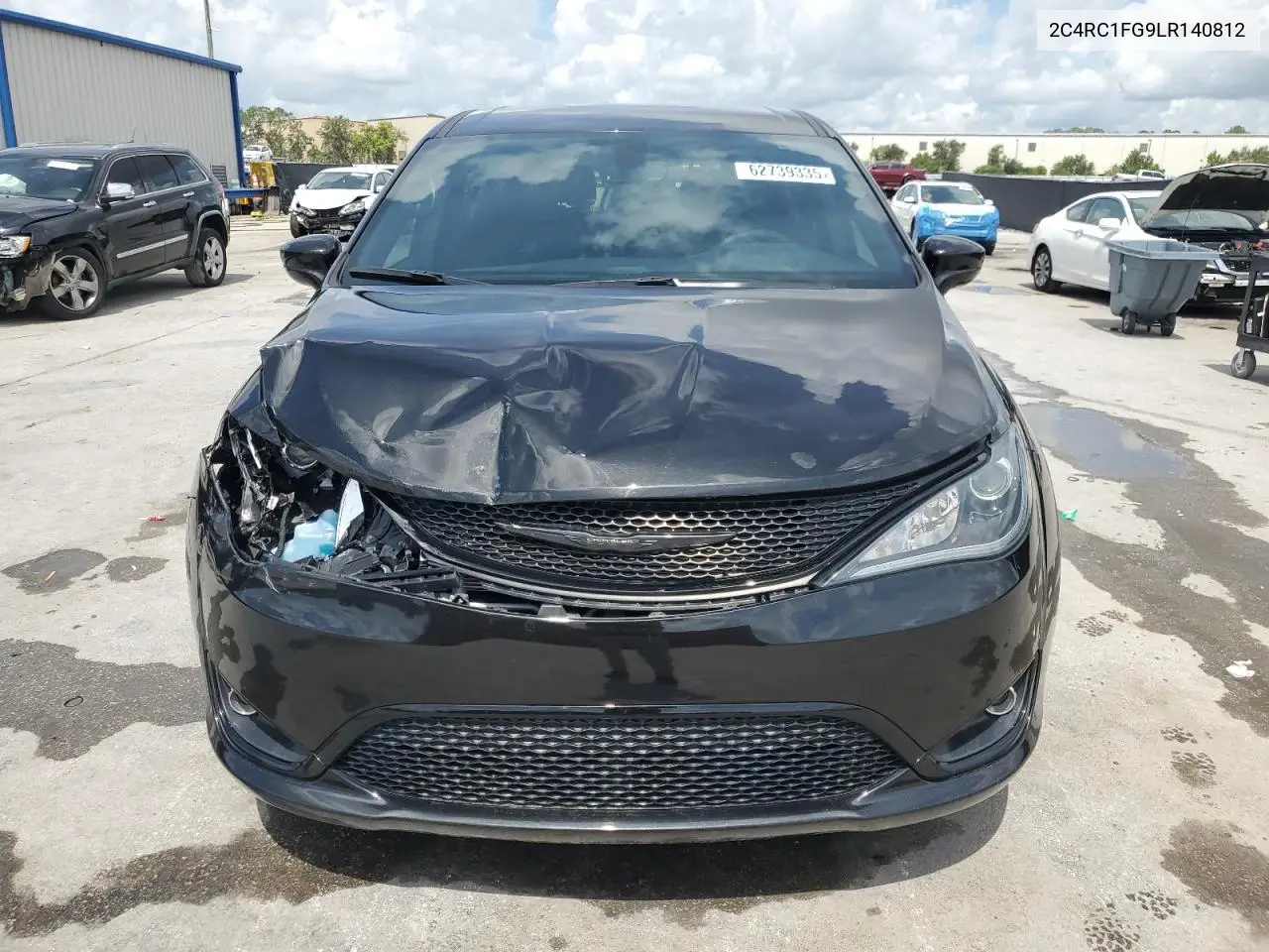 2020 Chrysler Pacifica Touring VIN: 2C4RC1FG9LR140812 Lot: 62739335