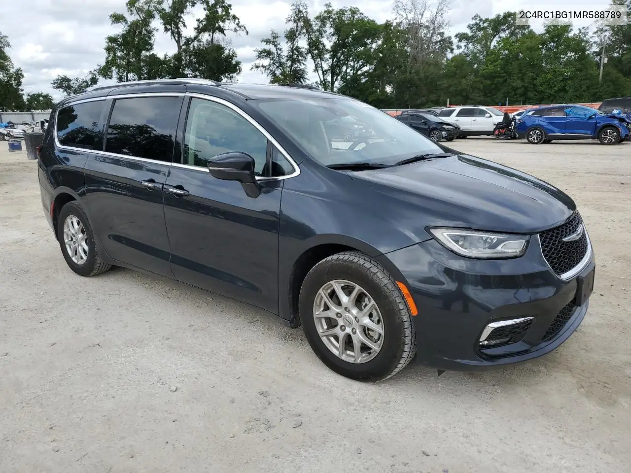 2021 Chrysler Pacifica Touring L VIN: 2C4RC1BG1MR588789 Lot: 56576045
