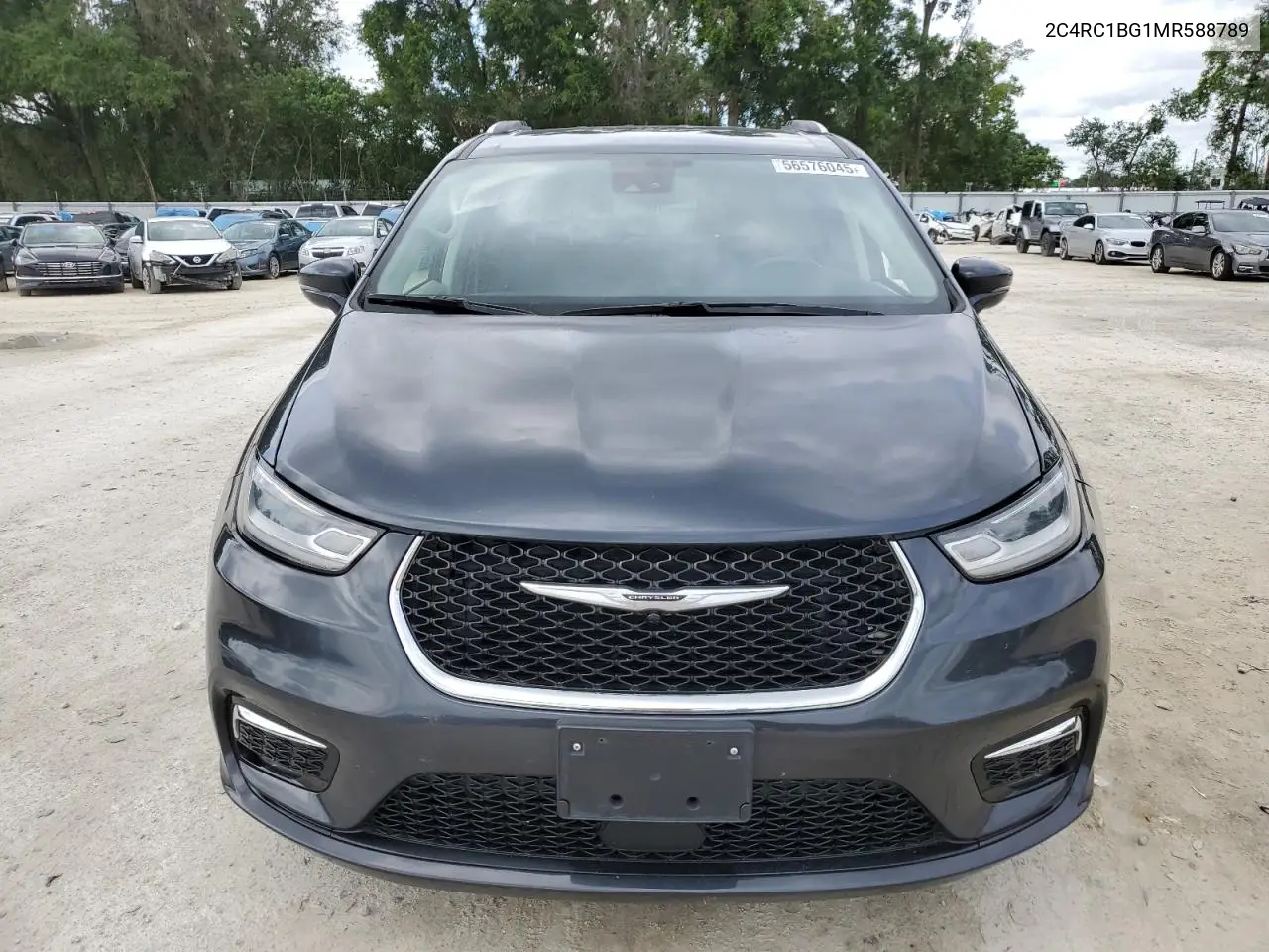 2021 Chrysler Pacifica Touring L VIN: 2C4RC1BG1MR588789 Lot: 56576045