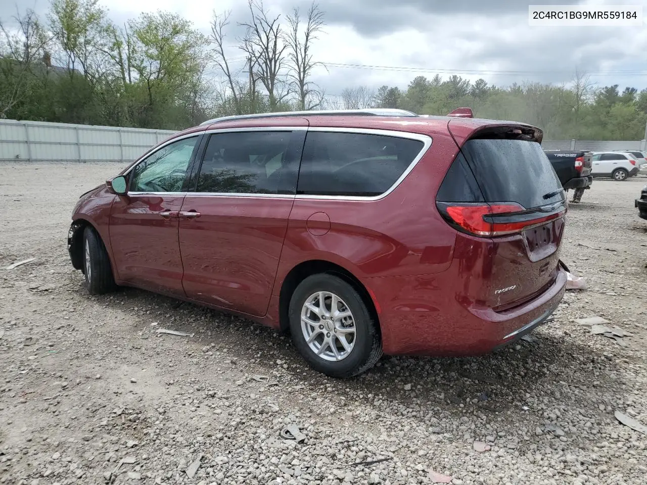 2021 Chrysler Pacifica Touring L VIN: 2C4RC1BG9MR559184 Lot: 56702195