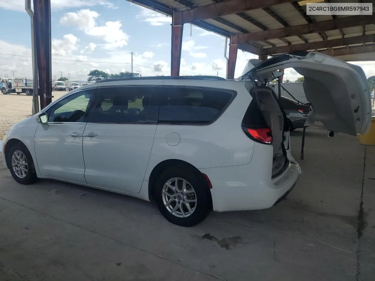 2021 Chrysler Pacifica Touring L VIN: 2C4RC1BG8MR597943 Lot: 56707255