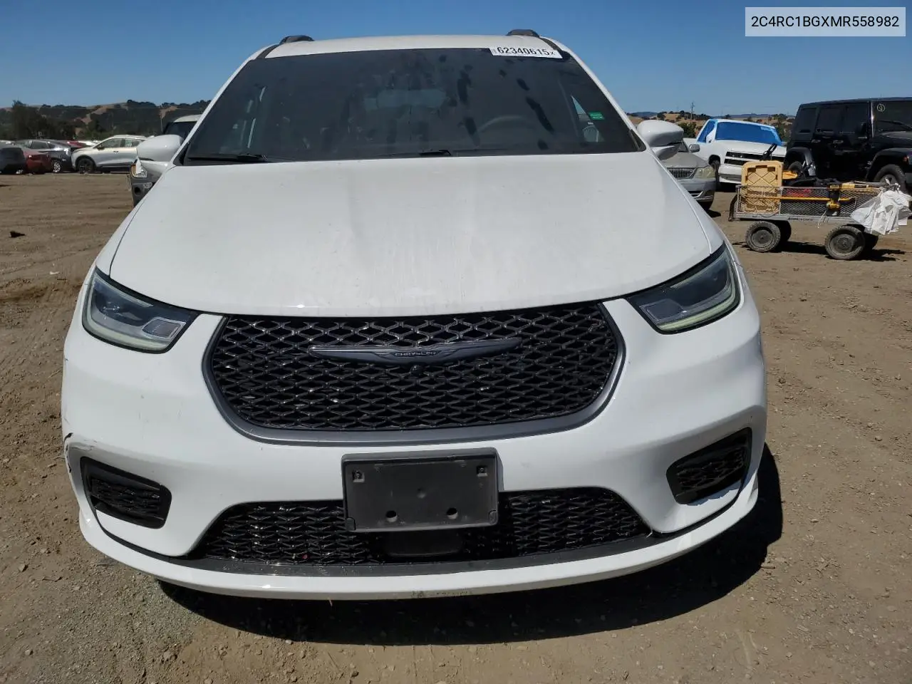2021 Chrysler Pacifica Touring L VIN: 2C4RC1BGXMR558982 Lot: 62340615