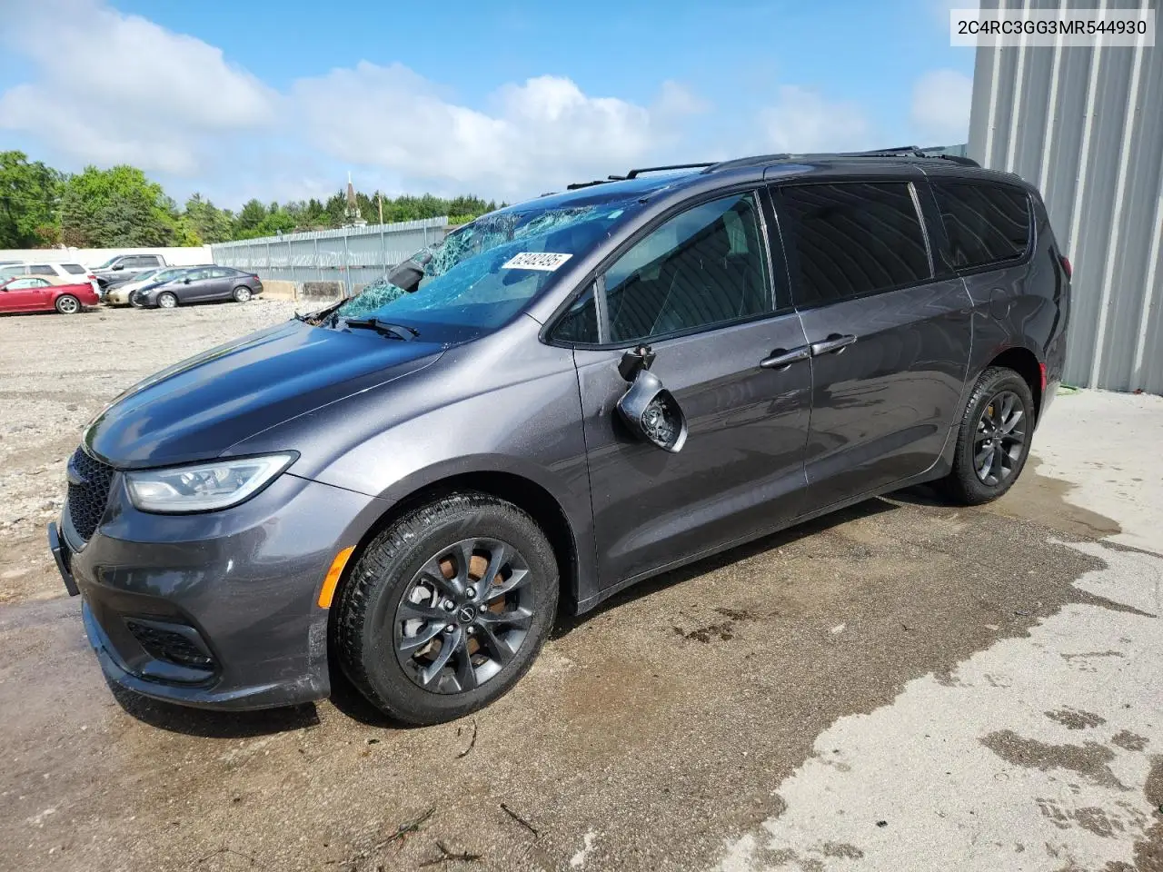 2021 Chrysler Pacifica Limited VIN: 2C4RC3GG3MR544930 Lot: 62482495